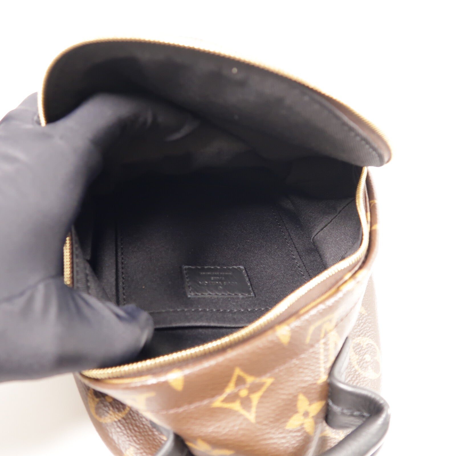 LOUIS VUITTON Monogram Palm Springs Mini金扣背包