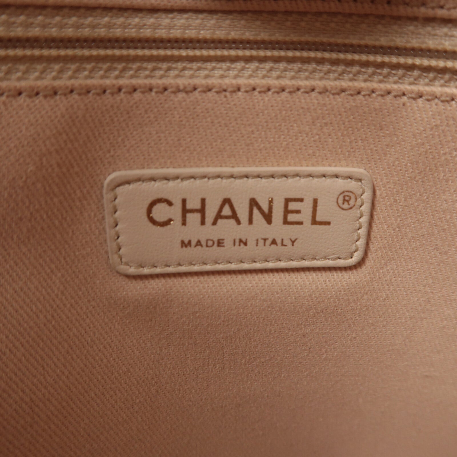 CHANEL 帆布Deauville Tote手挽袋