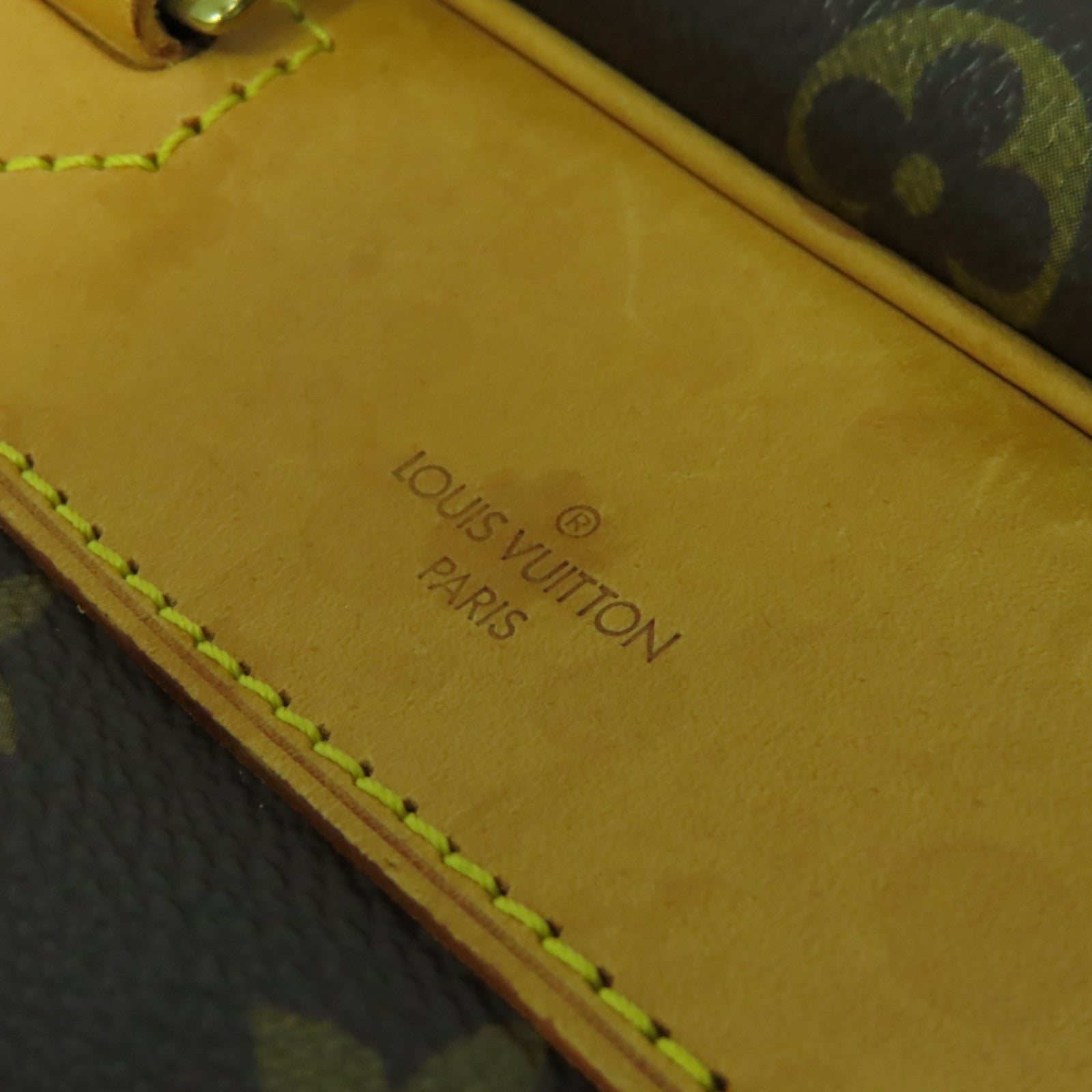 LOUIS VUITTON 【清倉大減價】Monogram Trouville金扣手挽袋啡色