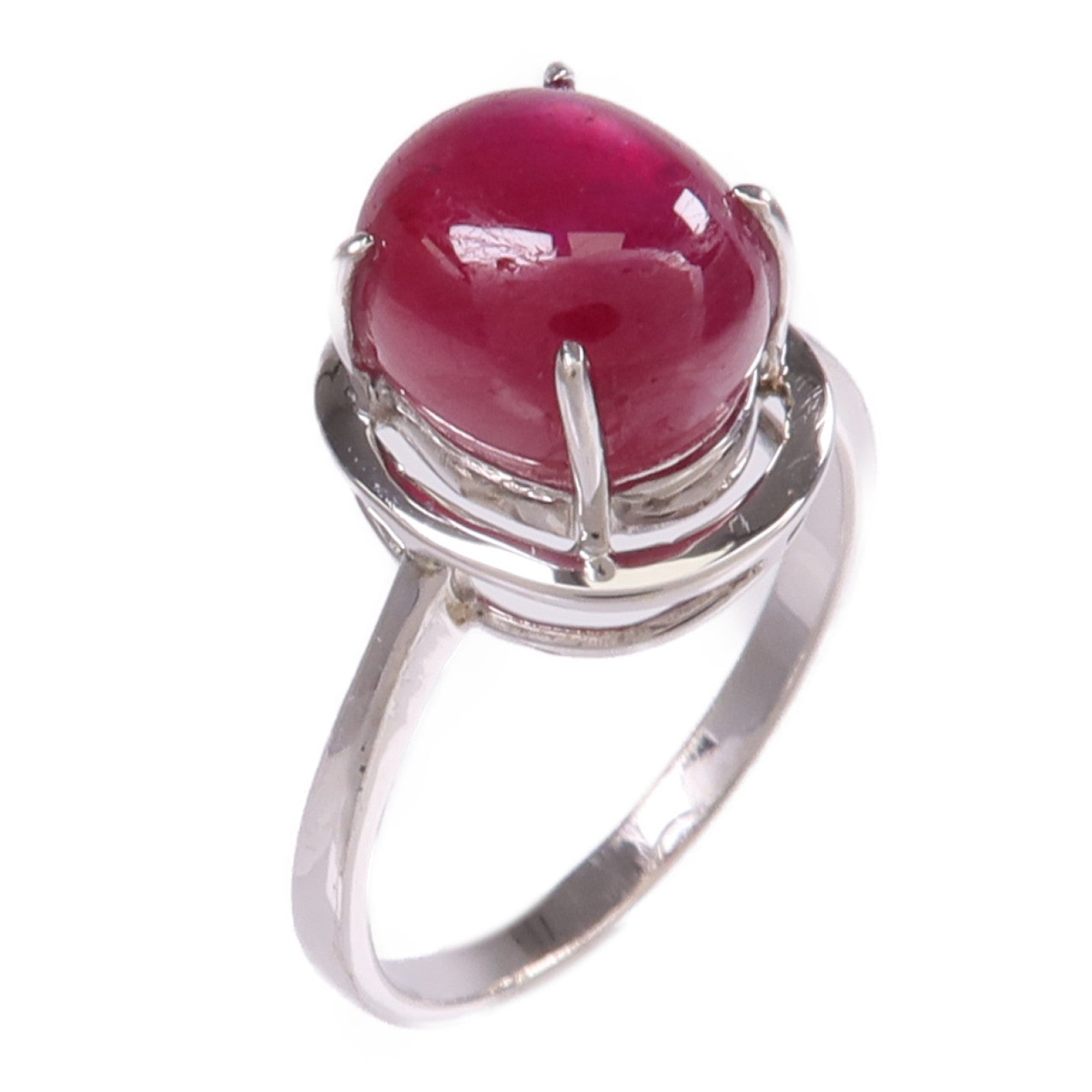 JEWELRY 18K白金Color Stone Ring彩色寶石戒指US#7
