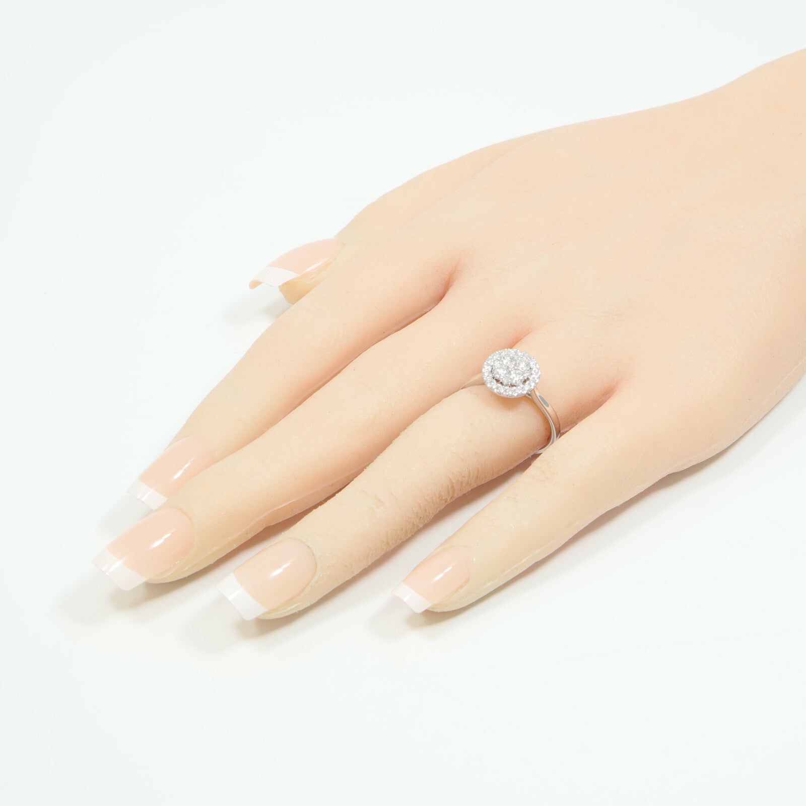 JEWELRY 18K白金Diamond Ring鑽石戒指