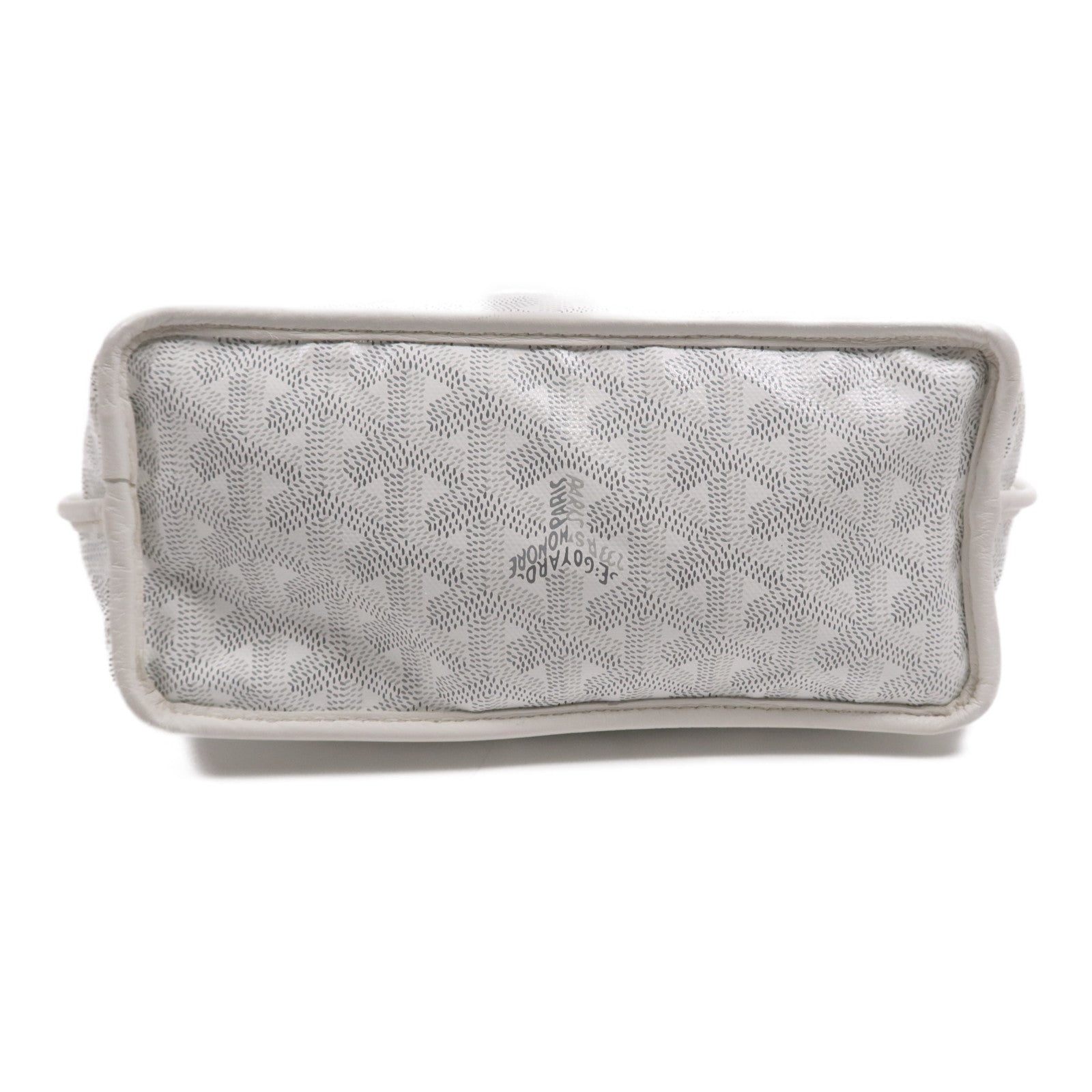 GOYARD 塗層帆布Anjou Mini Bag銀扣肩背袋