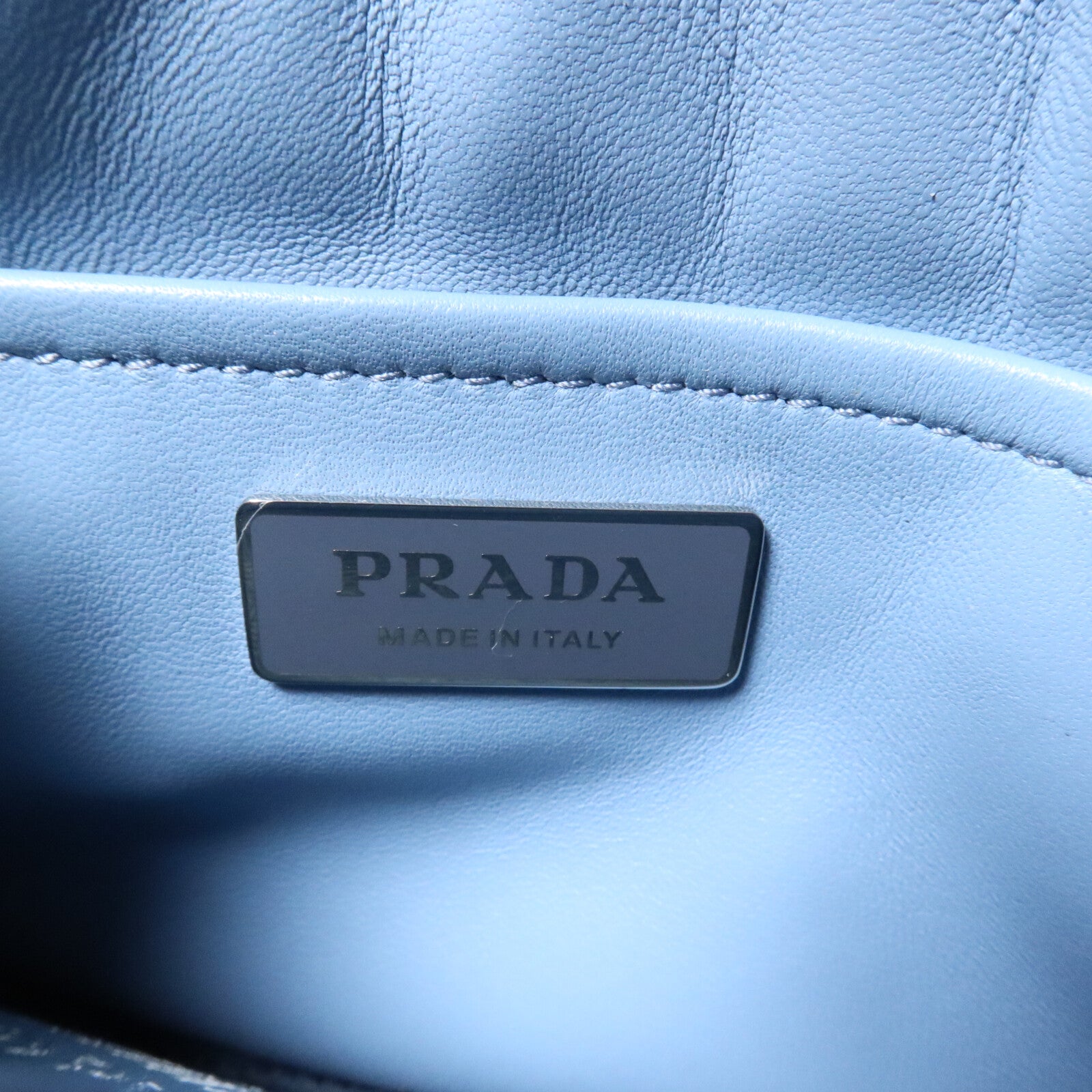 PRADA 羊皮皮革Spectrum Bag鏈帶肩背袋