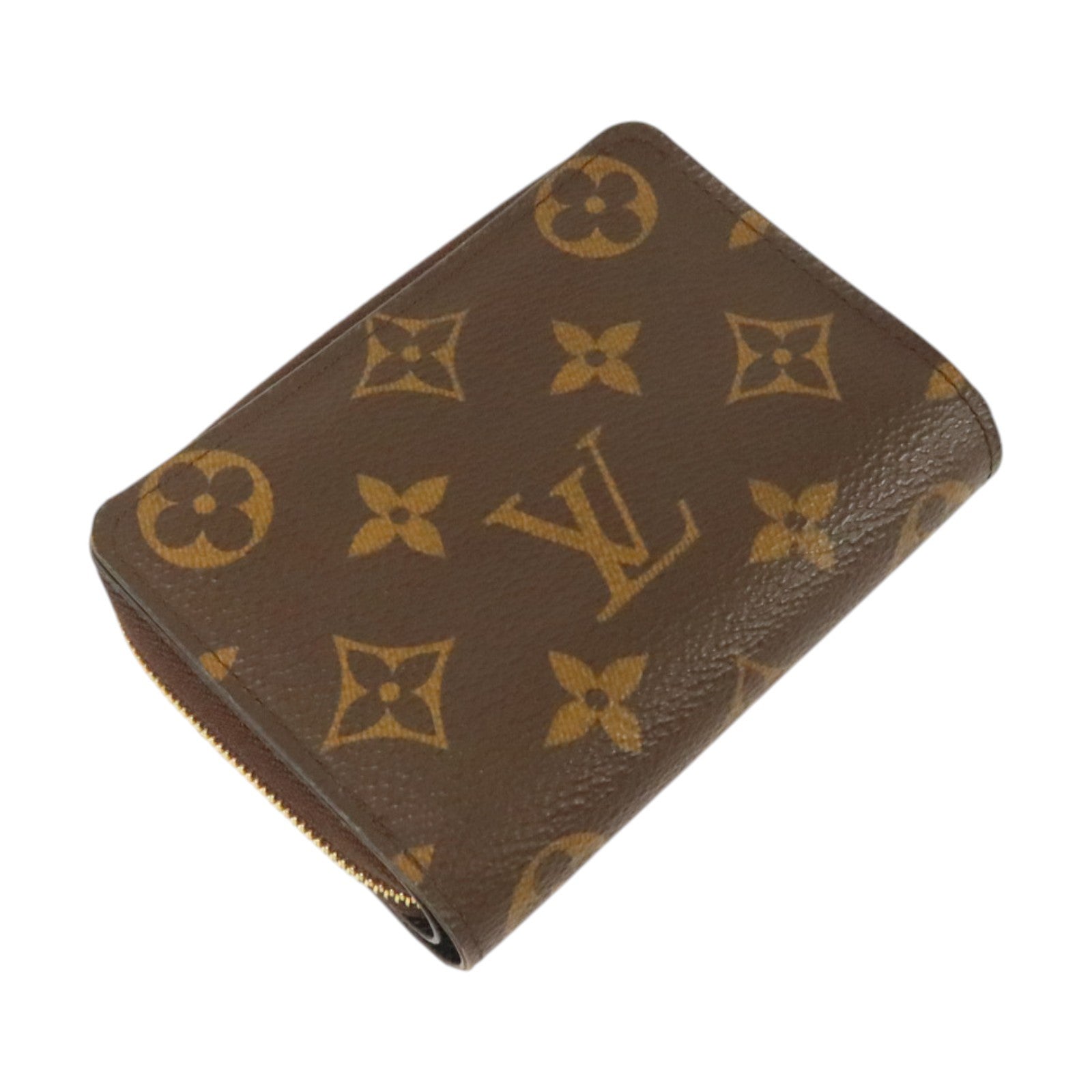 LOUIS VUITTON Monogram/Monogram Reverse Lou Wallet金扣錢包