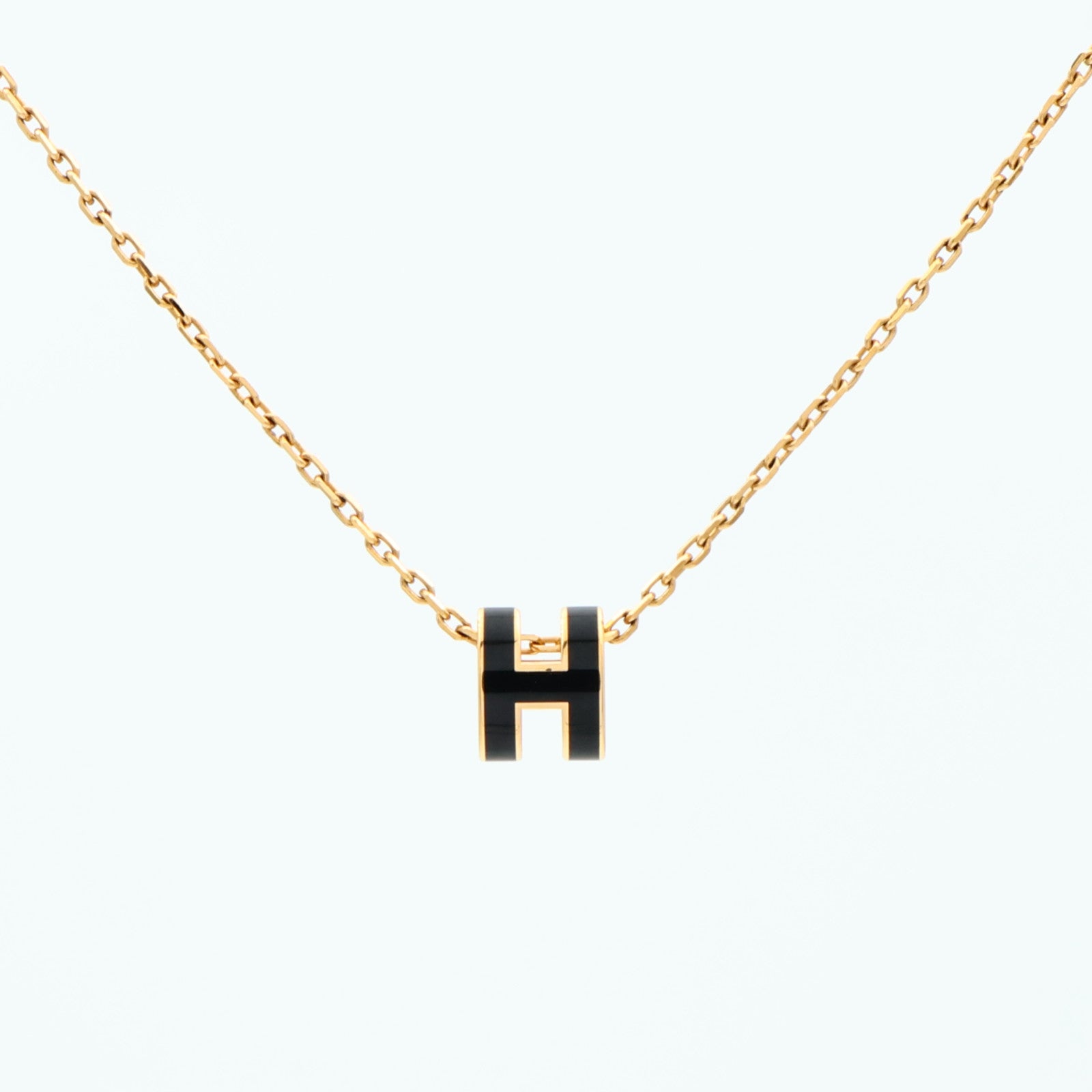 HERMES 金屬Mini Pop H項鍊