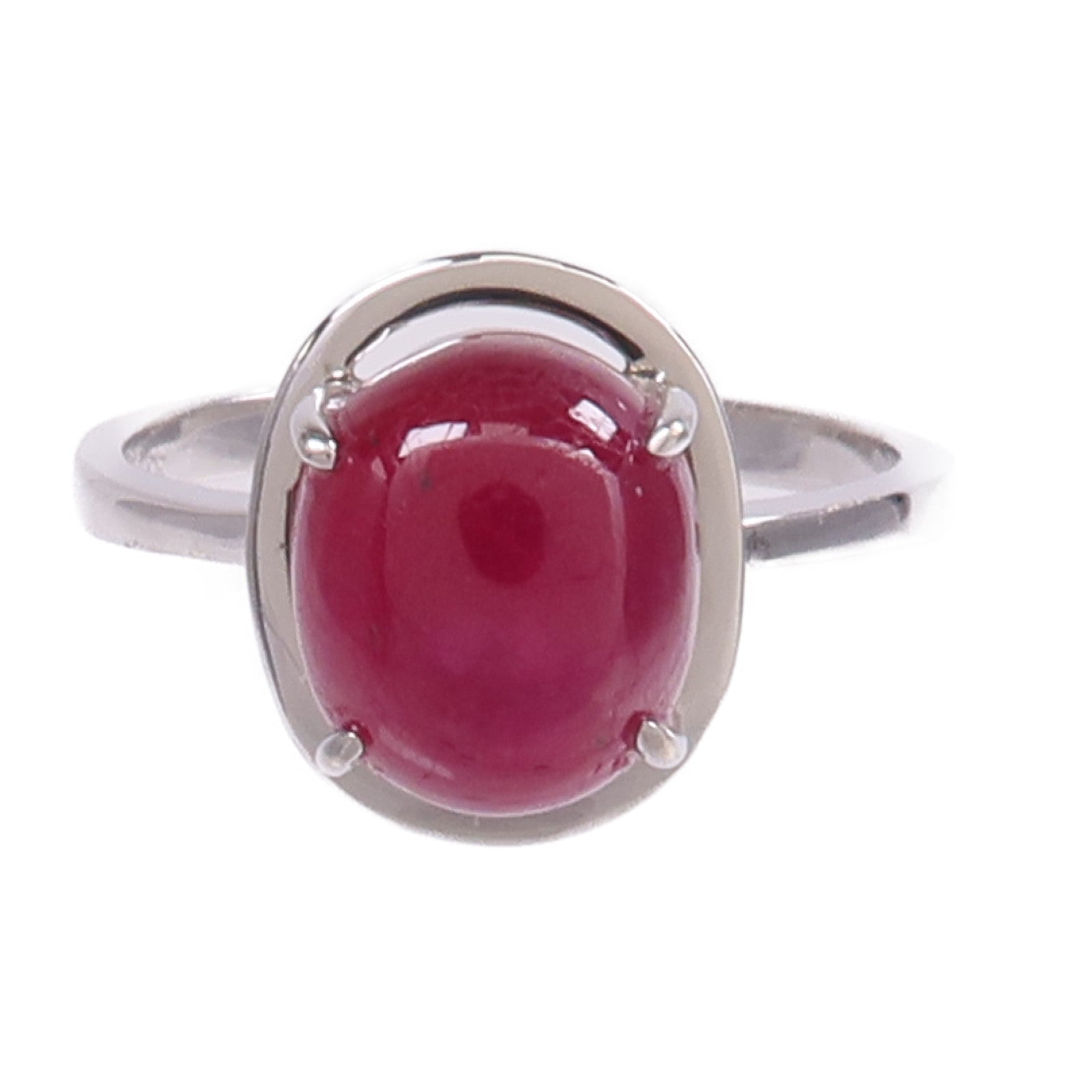 JEWELRY 18K白金Color Stone Ring彩色寶石戒指US#7