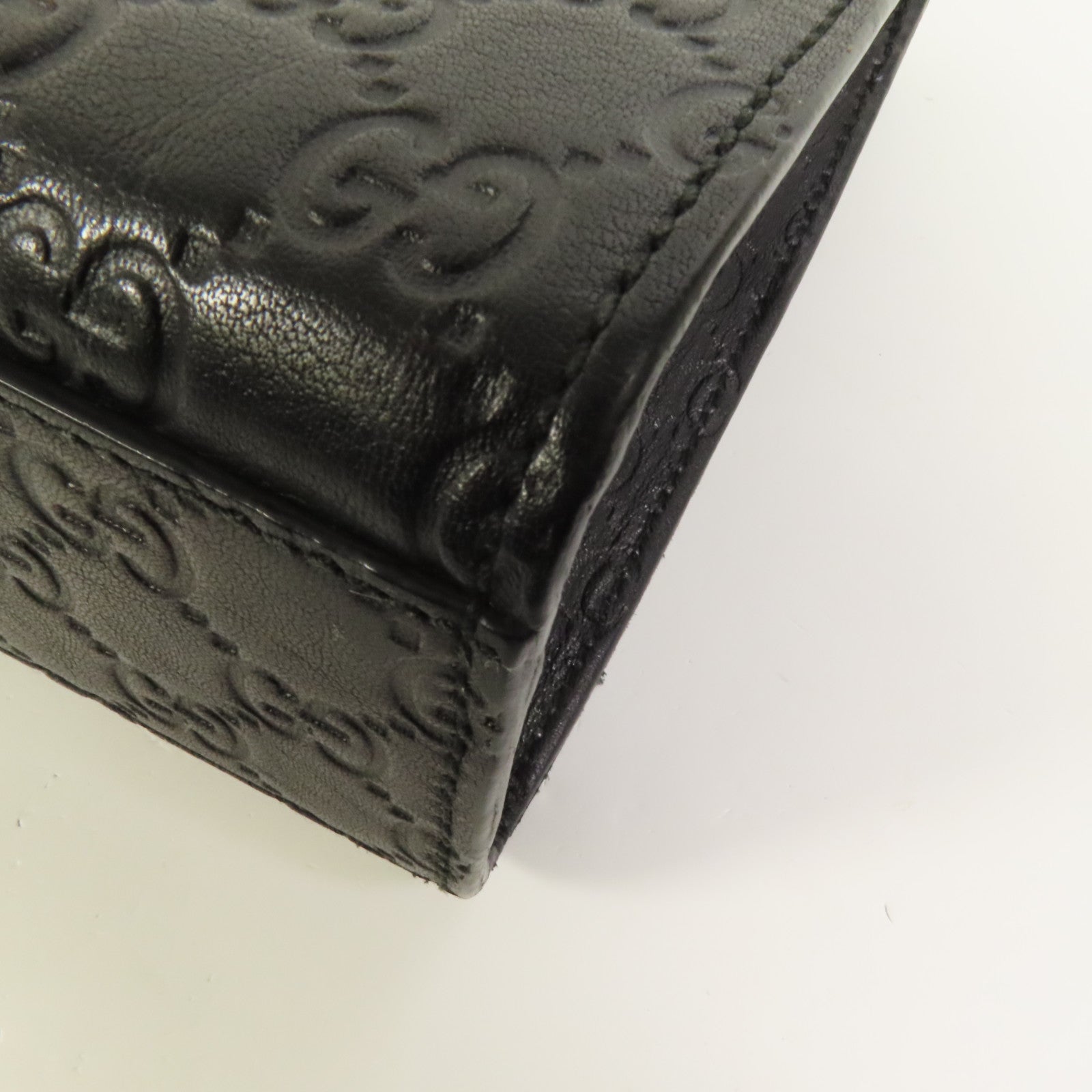 GUCCI 牛皮皮革Emily金扣鏈帶肩背袋