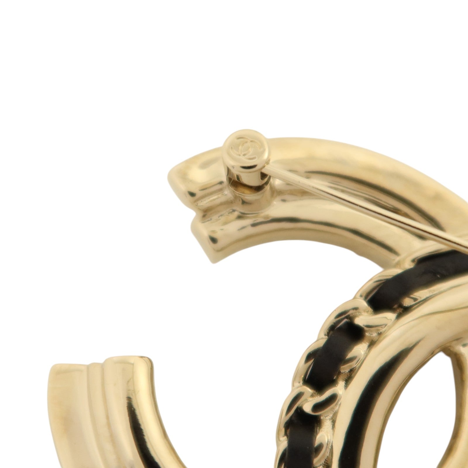 CHANEL 金屬/PVC/皮革Brooch胸針