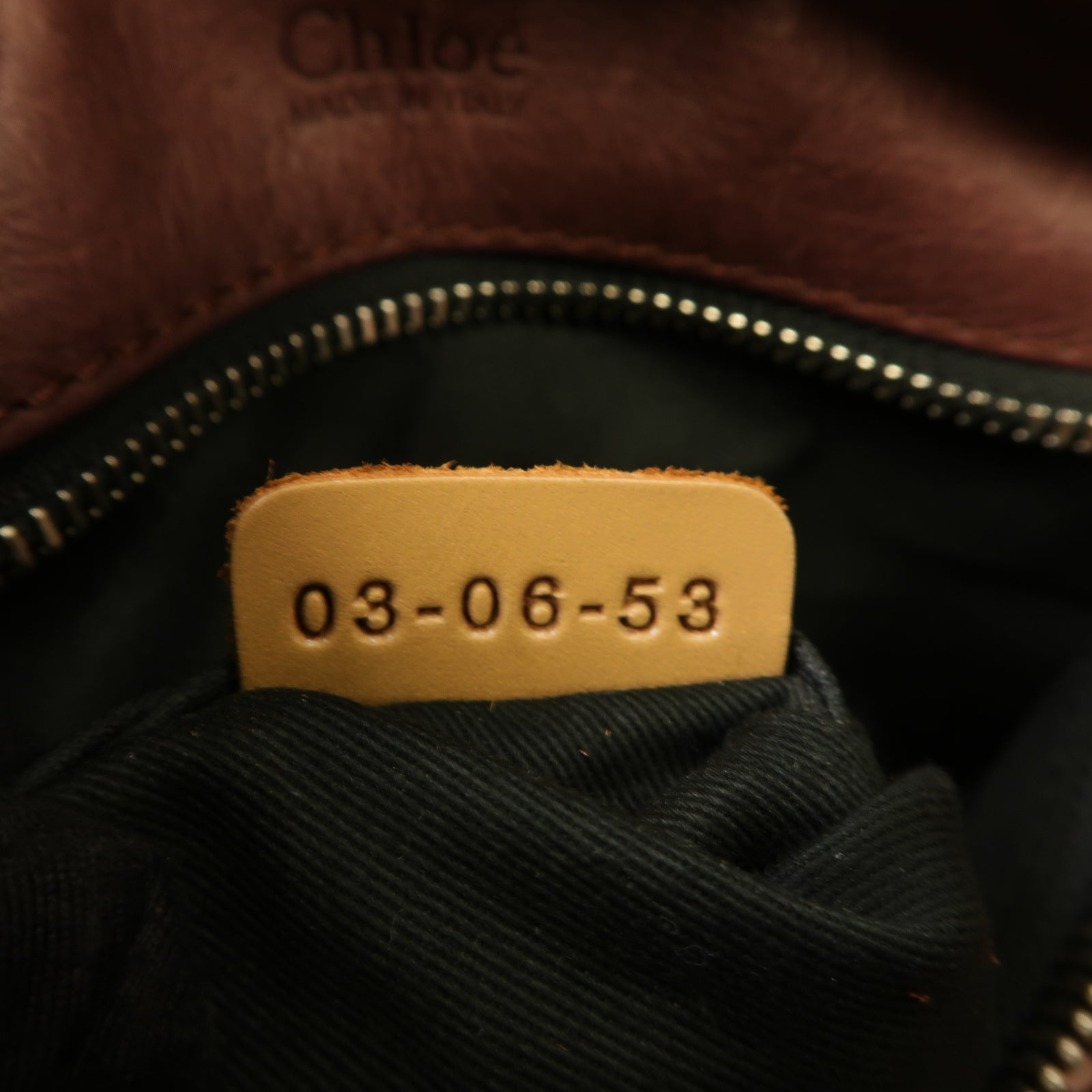 Chloe 【激減優惠】蛇皮皮革Shoulder Bag金扣肩背袋紅色
