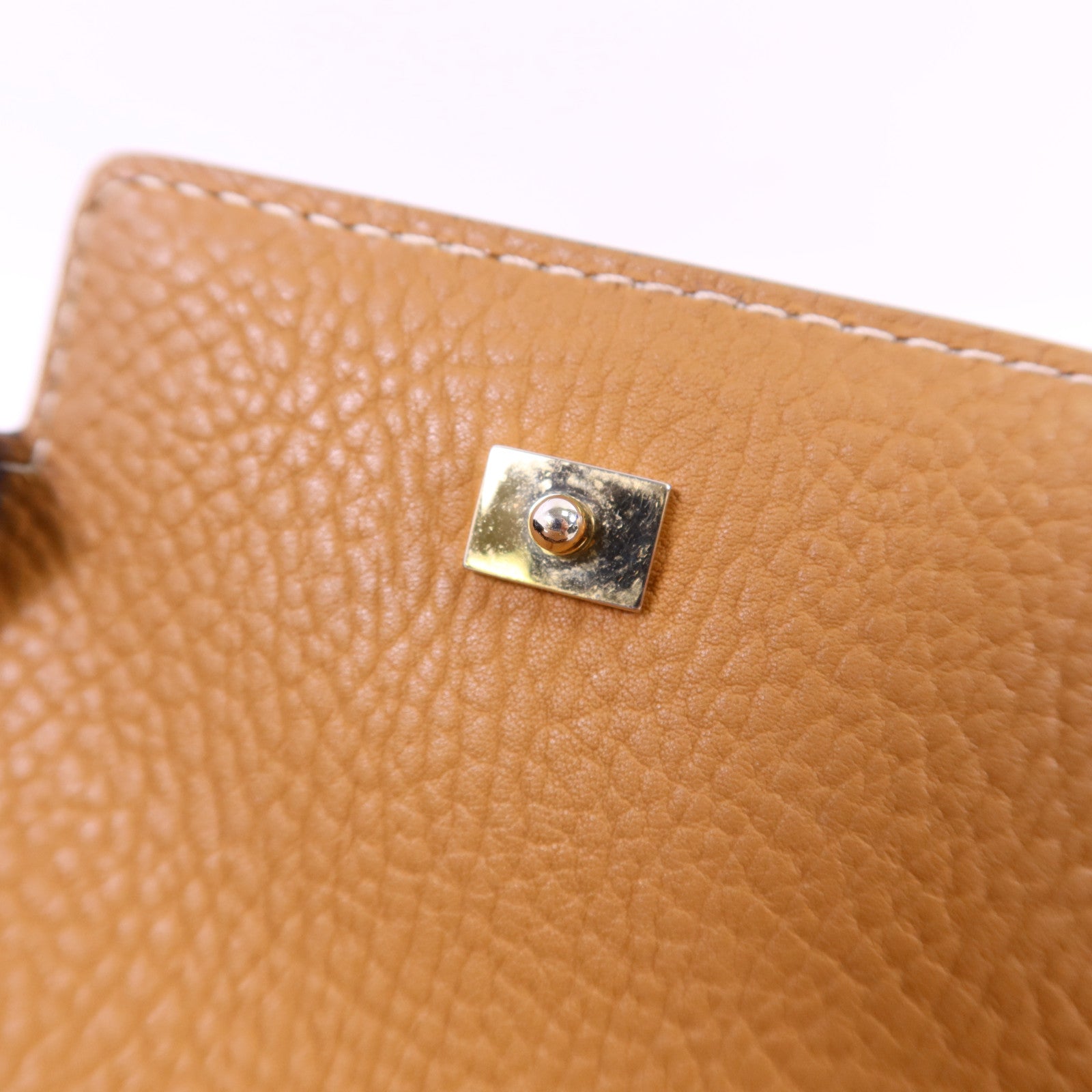 Delvaux 牛皮皮革Tempete PM金扣手挽肩背兩用袋