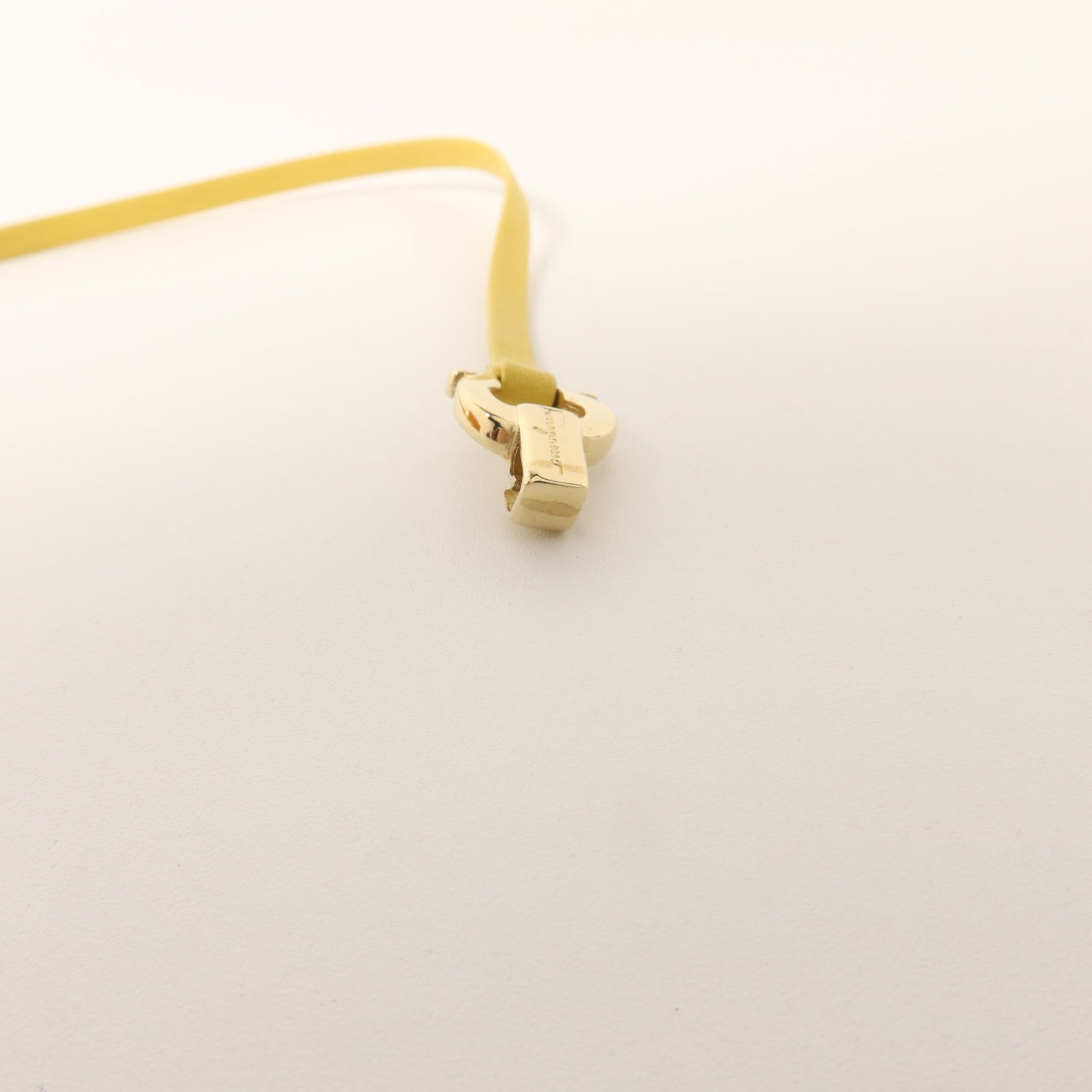 Salvatore Ferragamo 牛皮皮革/金屬Gancini Double Wrap Bracelet手鐲