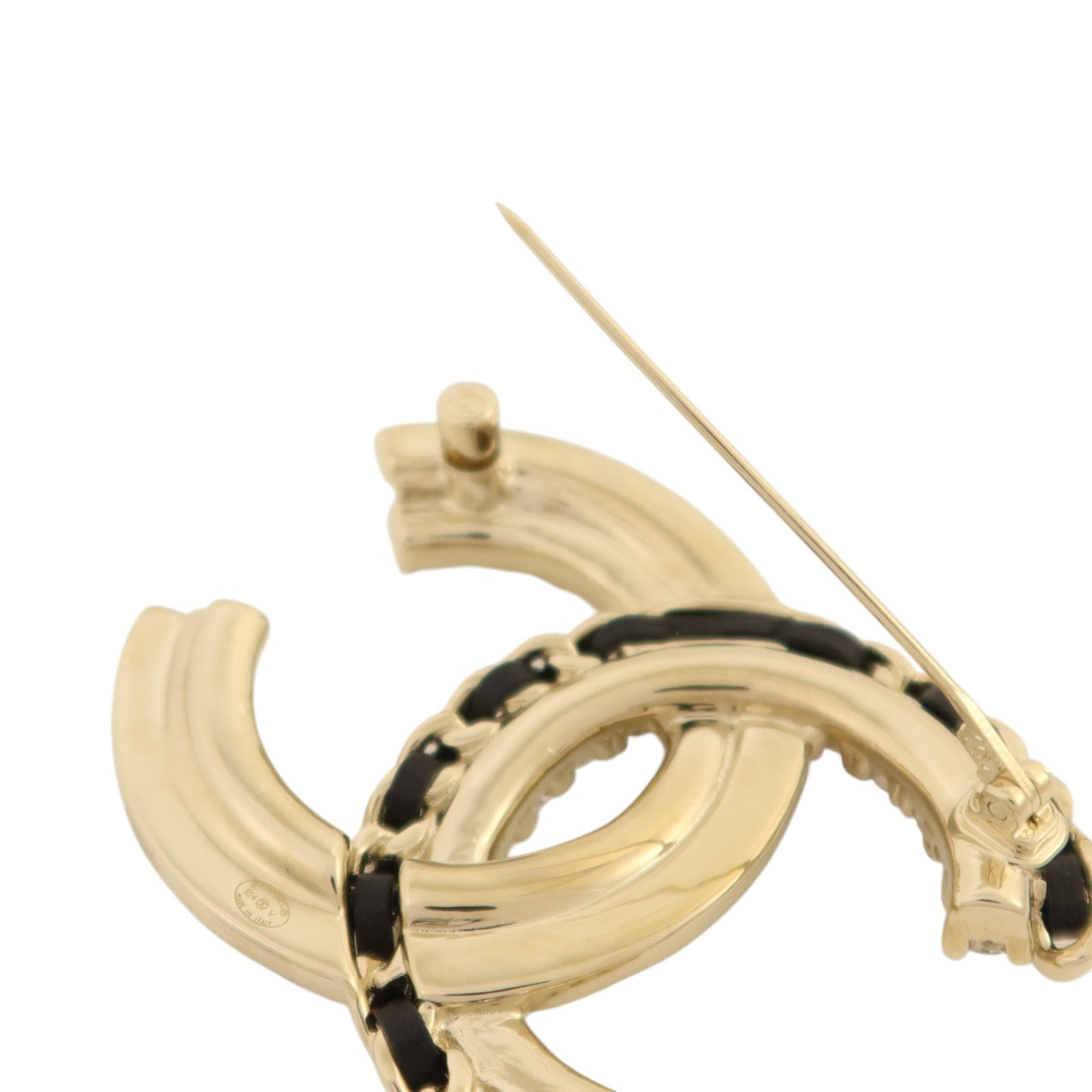 CHANEL 金屬/PVC/皮革Brooch胸針