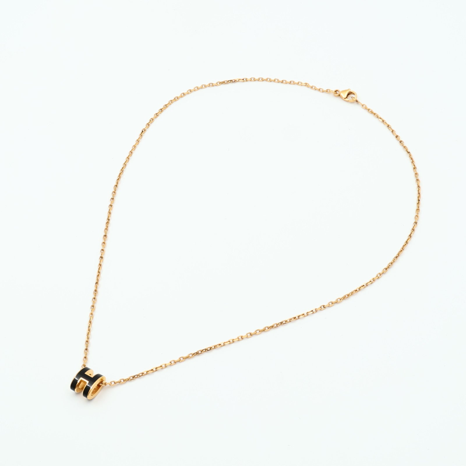 HERMES 金屬Mini Pop H項鍊