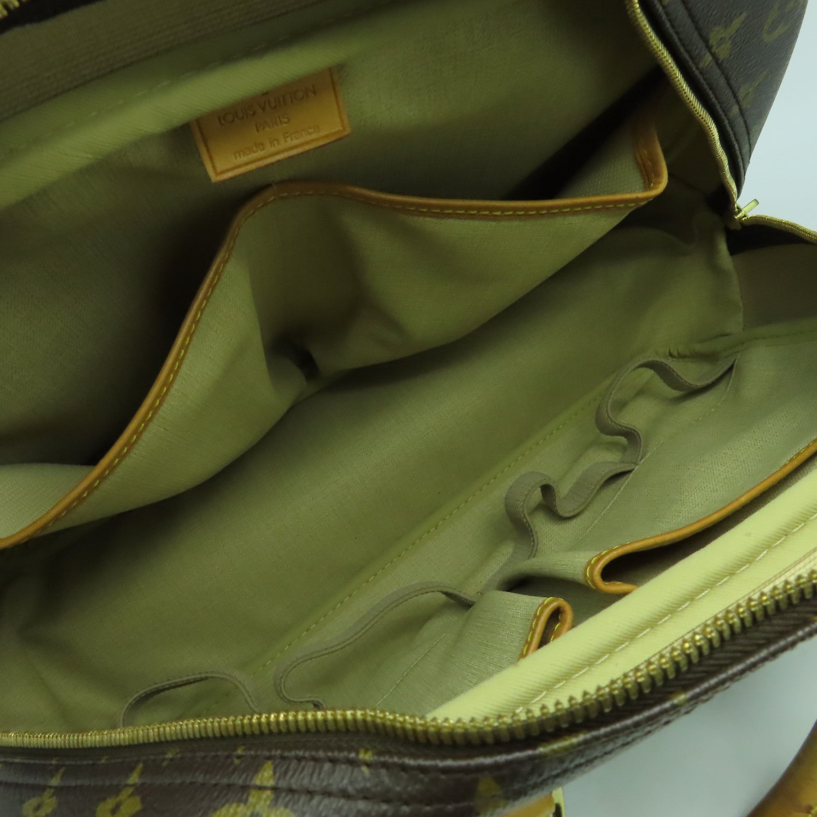 LOUIS VUITTON 【清倉大減價】Monogram Trouville金扣手挽袋啡色