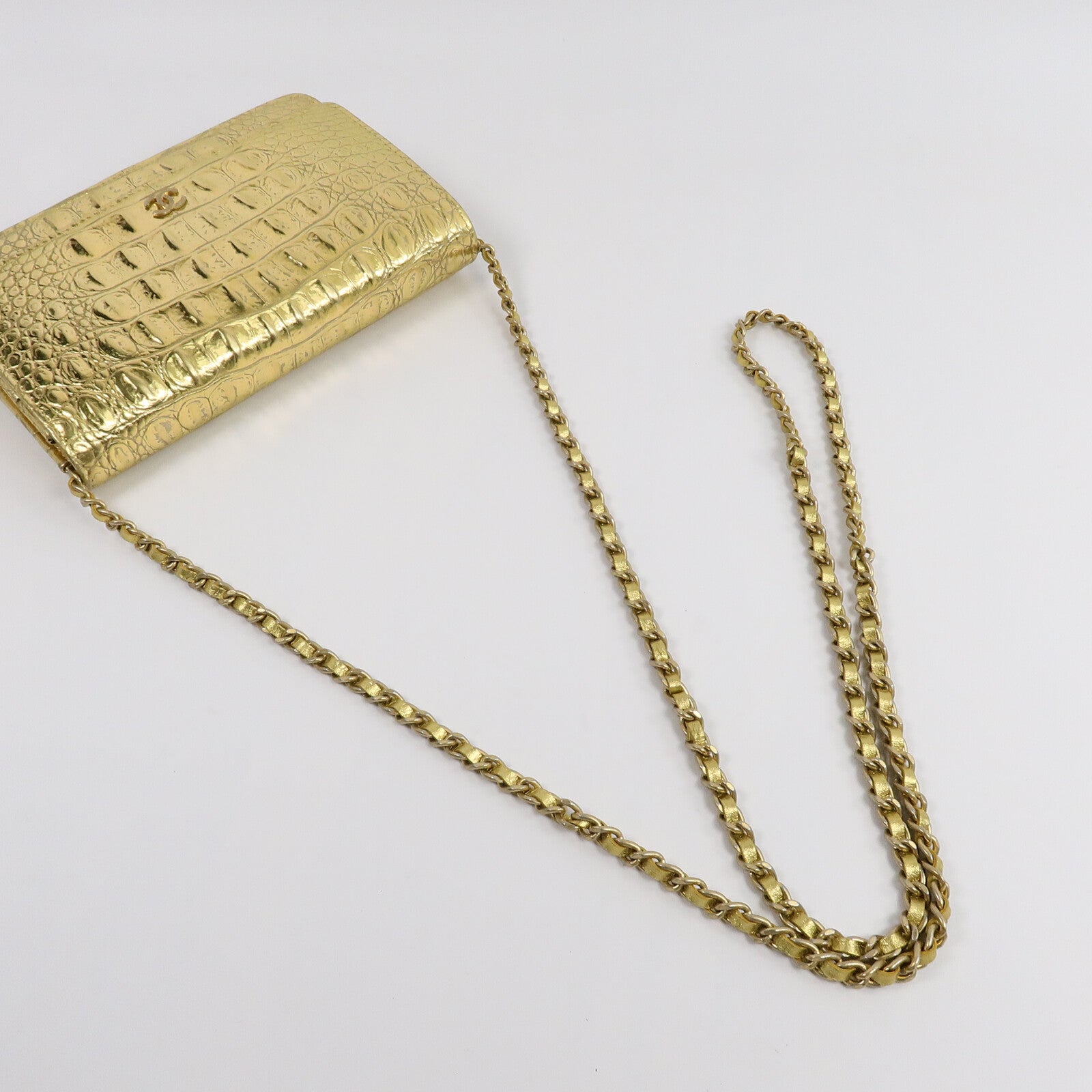 CHANEL WOC Wallet On Chain鏈帶肩背袋