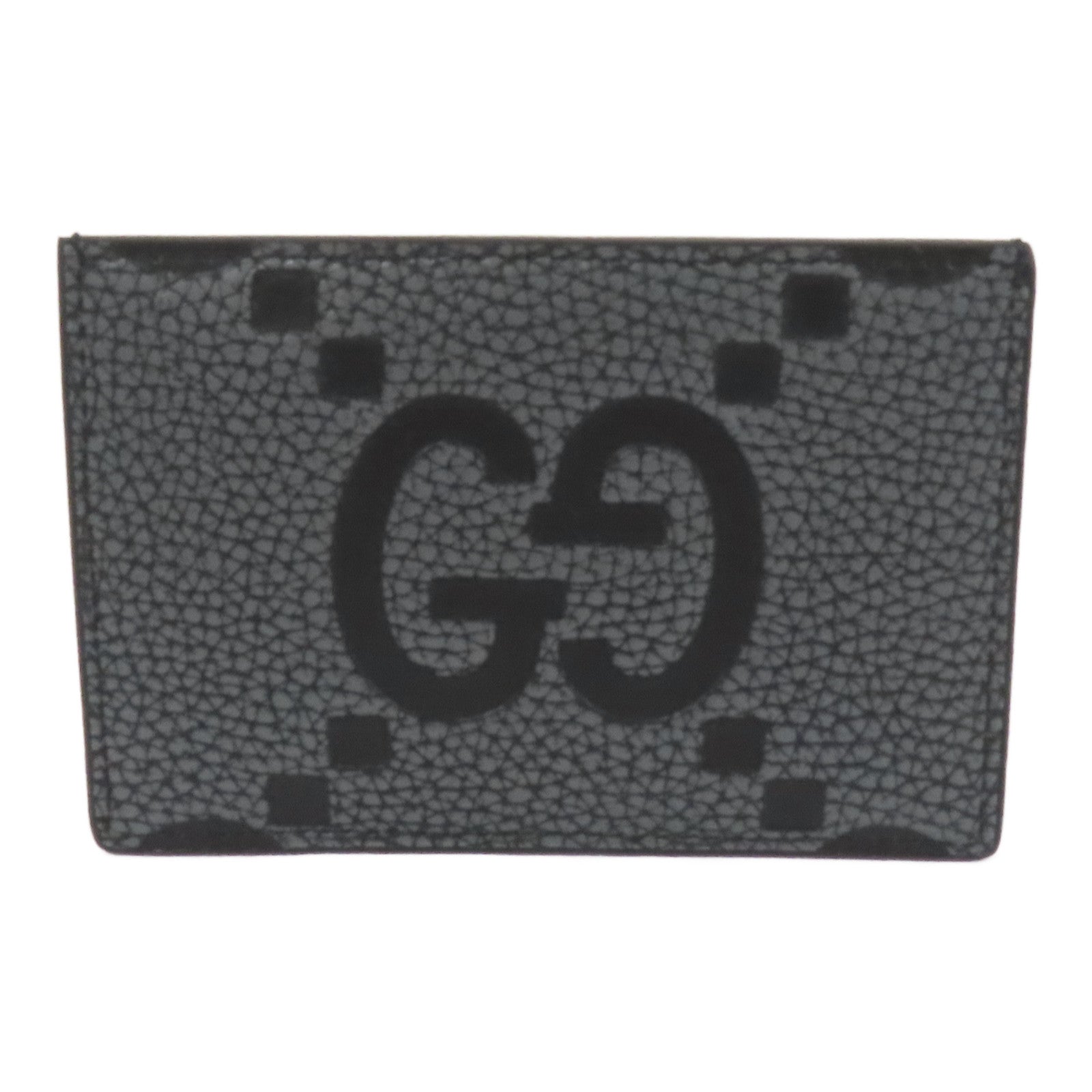 GUCCI 牛皮皮革Men's GG Logo Card Case片套