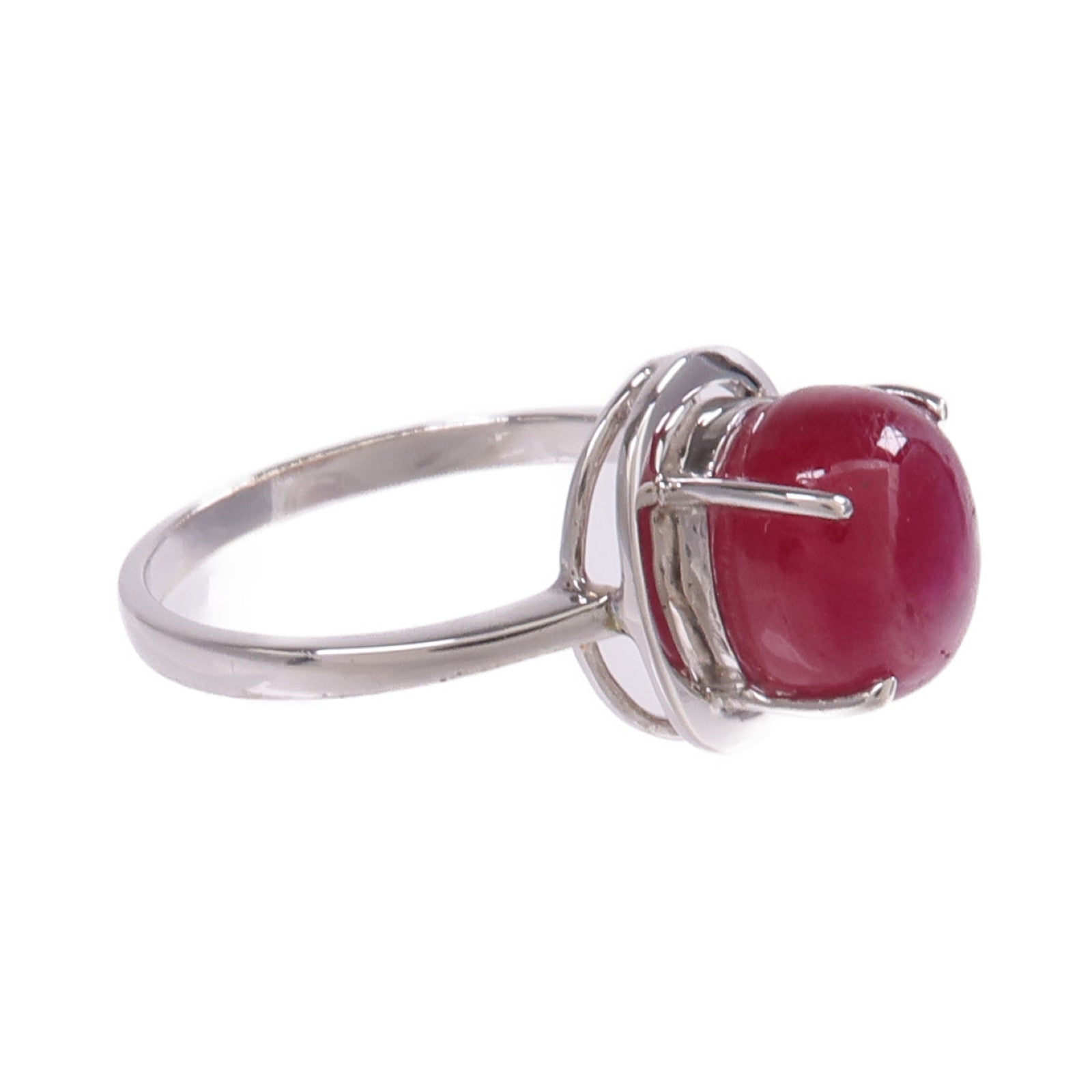 JEWELRY 18K白金Color Stone Ring彩色寶石戒指US#7