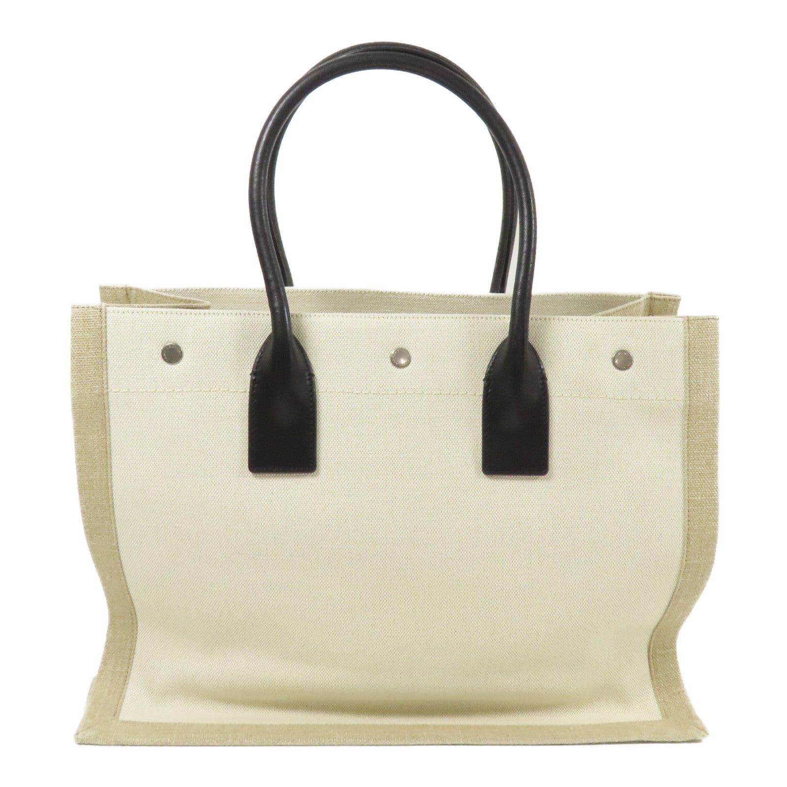 SAINT LAURENT 帆布Rive Gauche Tote手挽袋