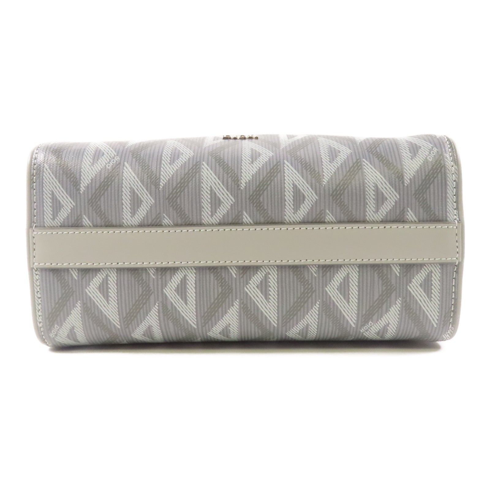 Dior 塗層帆布Shoulder Bag銀扣肩背袋