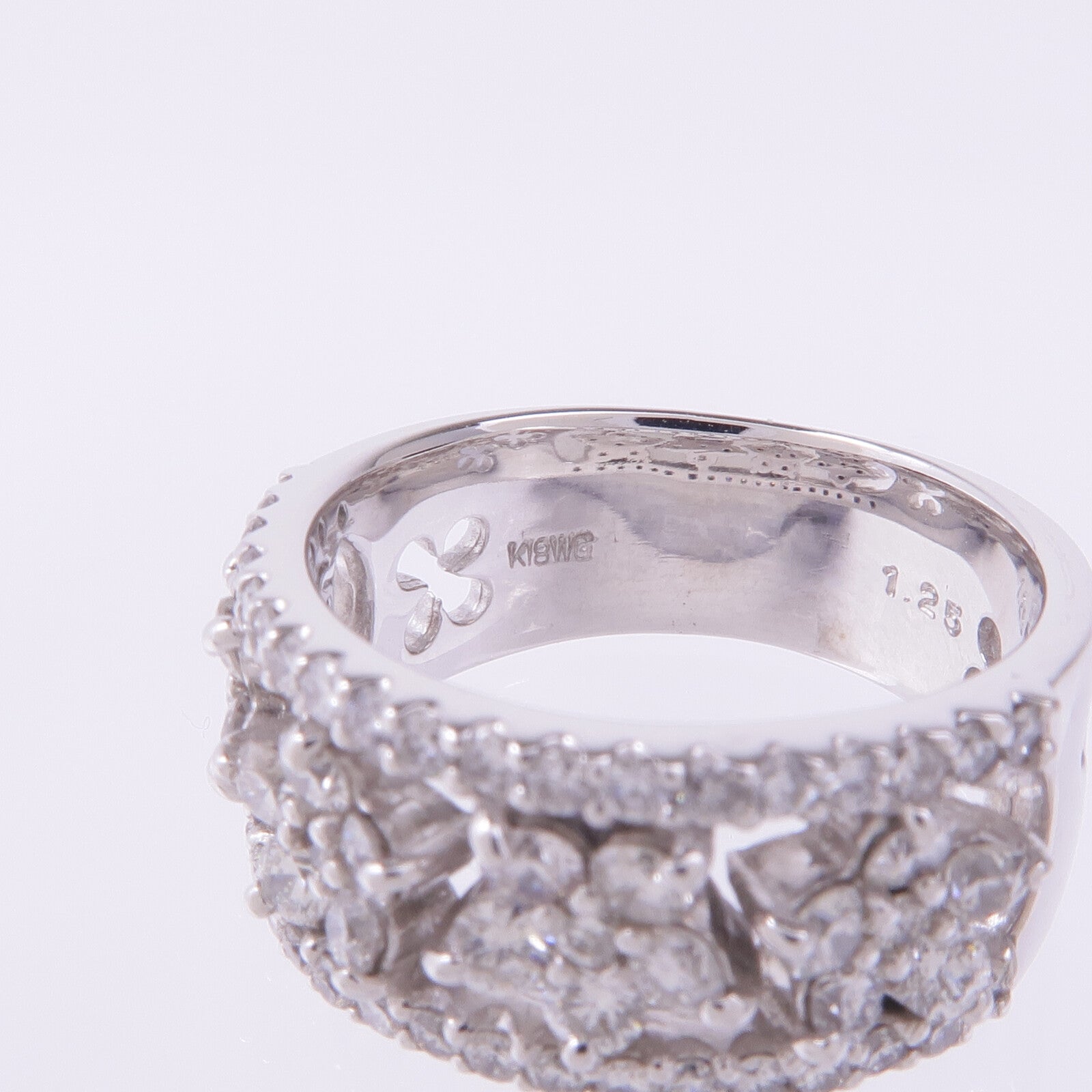 JEWELRY 18K白金Diamond Ring鑽石戒指US#5