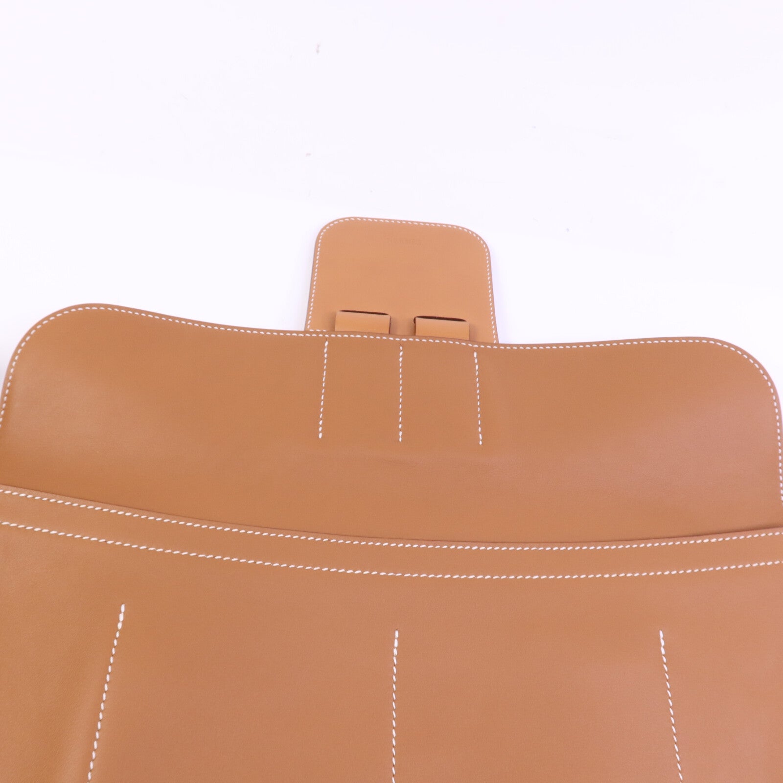HERMES Swift/Clemence皮革Villevoit 35銀扣手拿包