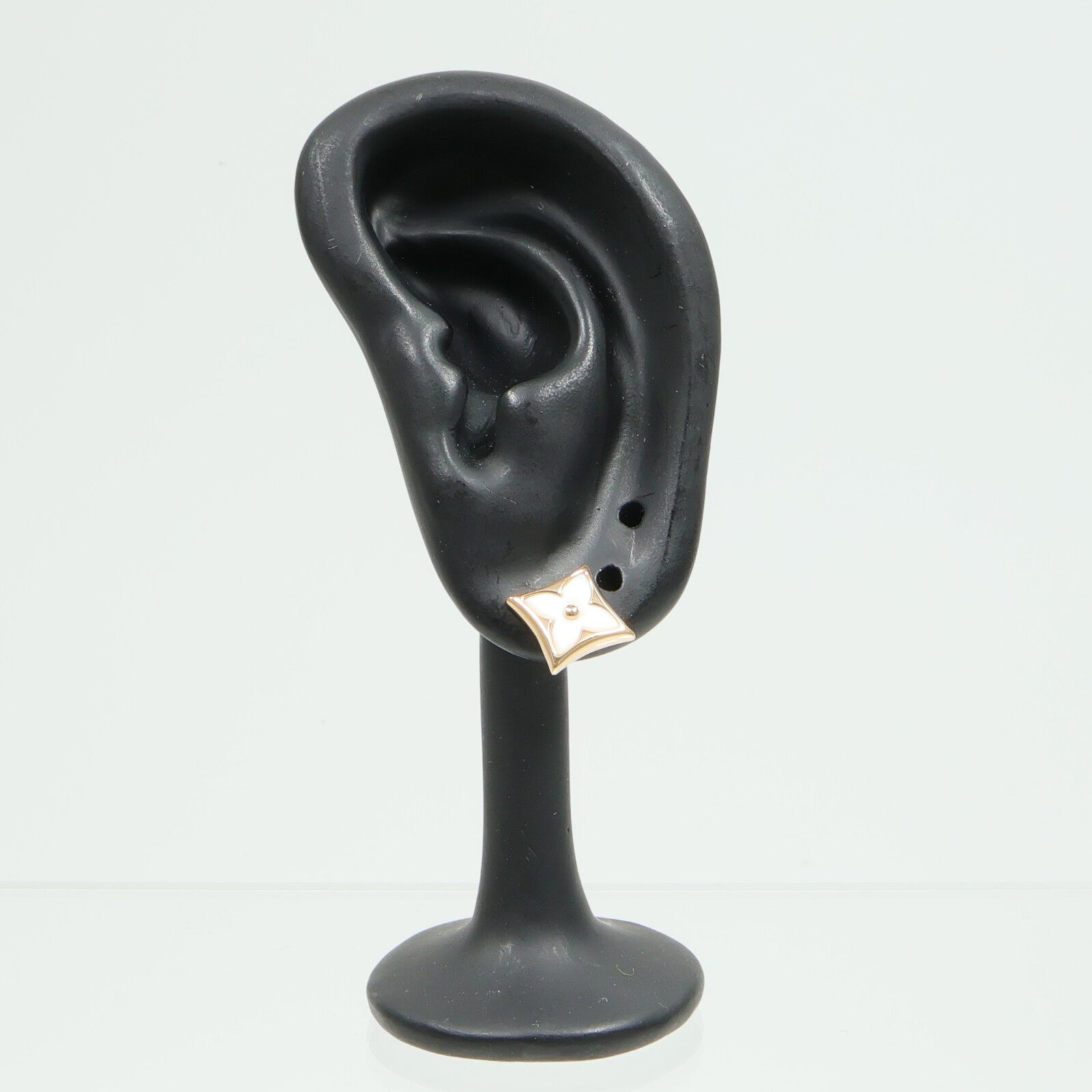 LOUIS VUITTON 18K玫瑰金Color Blossom Star Ear Stud耳環