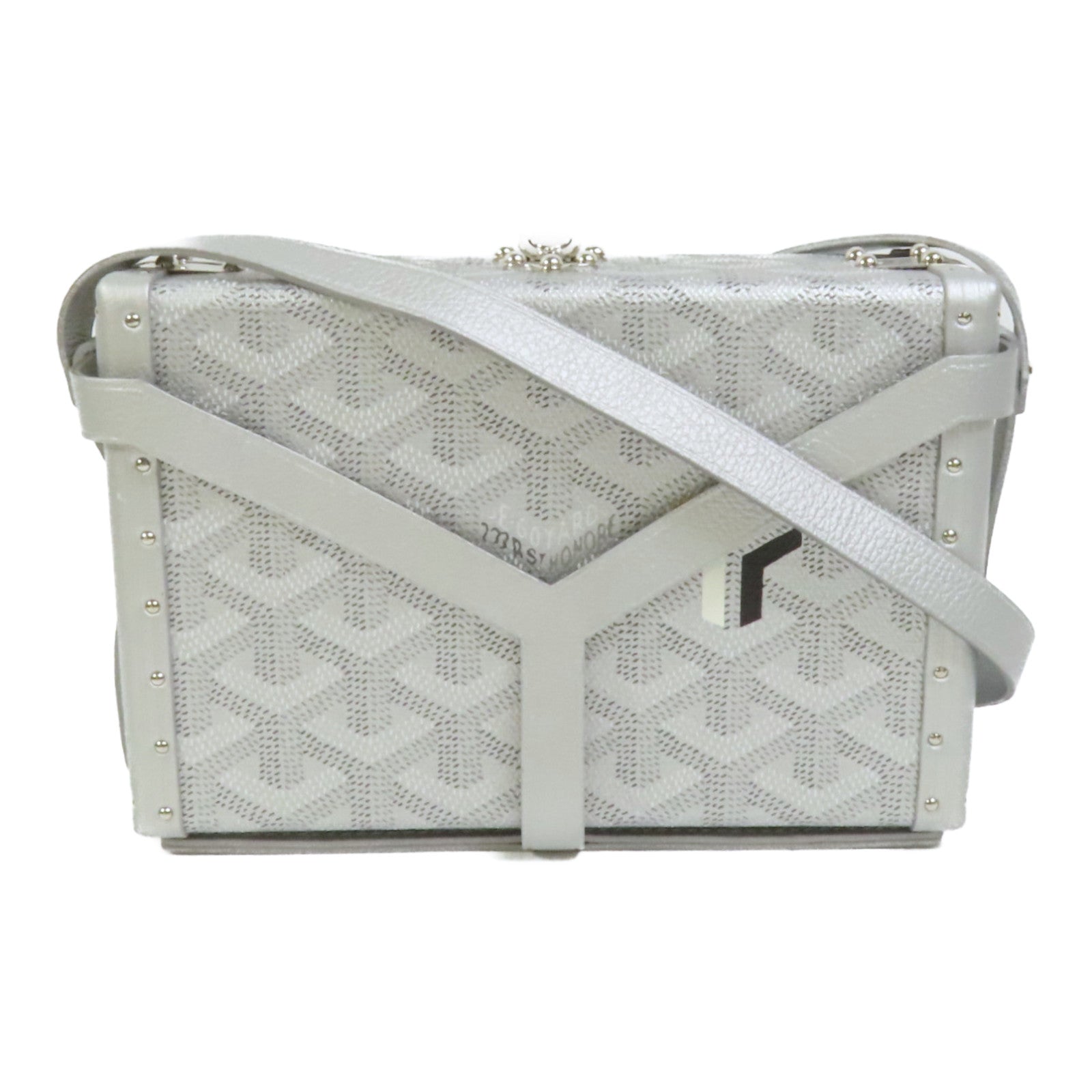 GOYARD 【激減優惠】塗層帆布Minaudiere Trunk肩背袋