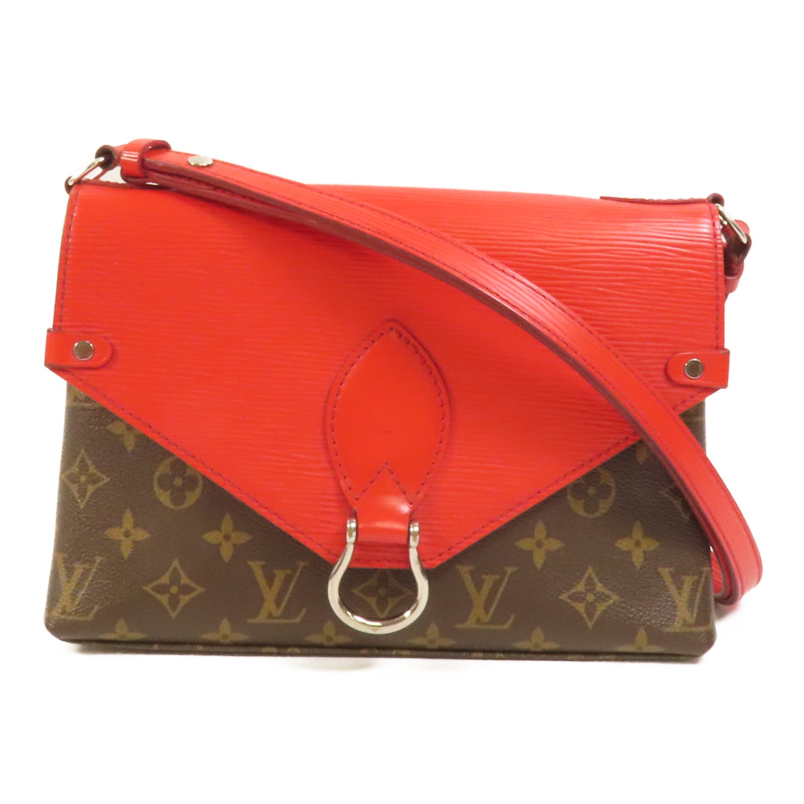 LOUIS VUITTON 【激減優惠】Monogram/Epi Saint Michel銀扣肩背袋
