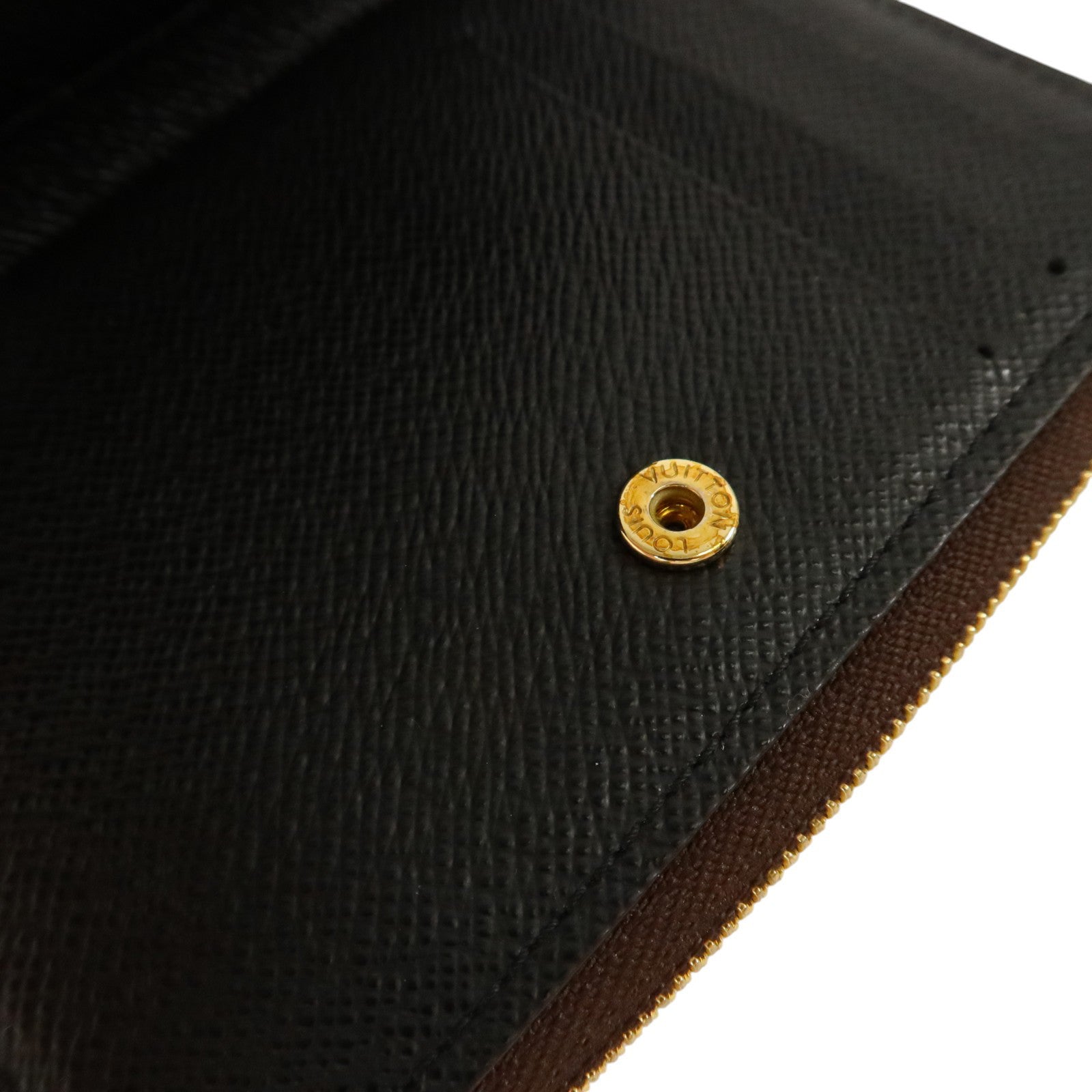 LOUIS VUITTON Monogram/Monogram Reverse Lou Wallet金扣錢包