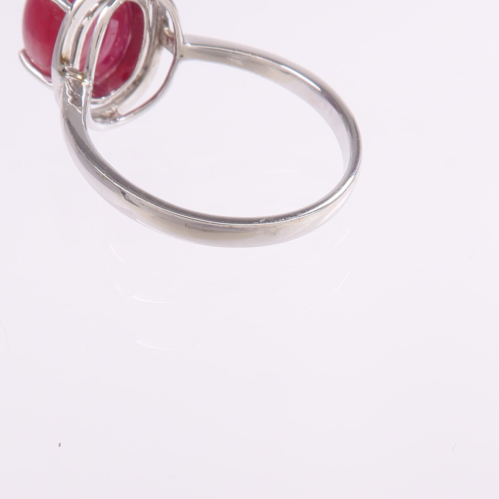 JEWELRY 18K白金Color Stone Ring彩色寶石戒指US#7