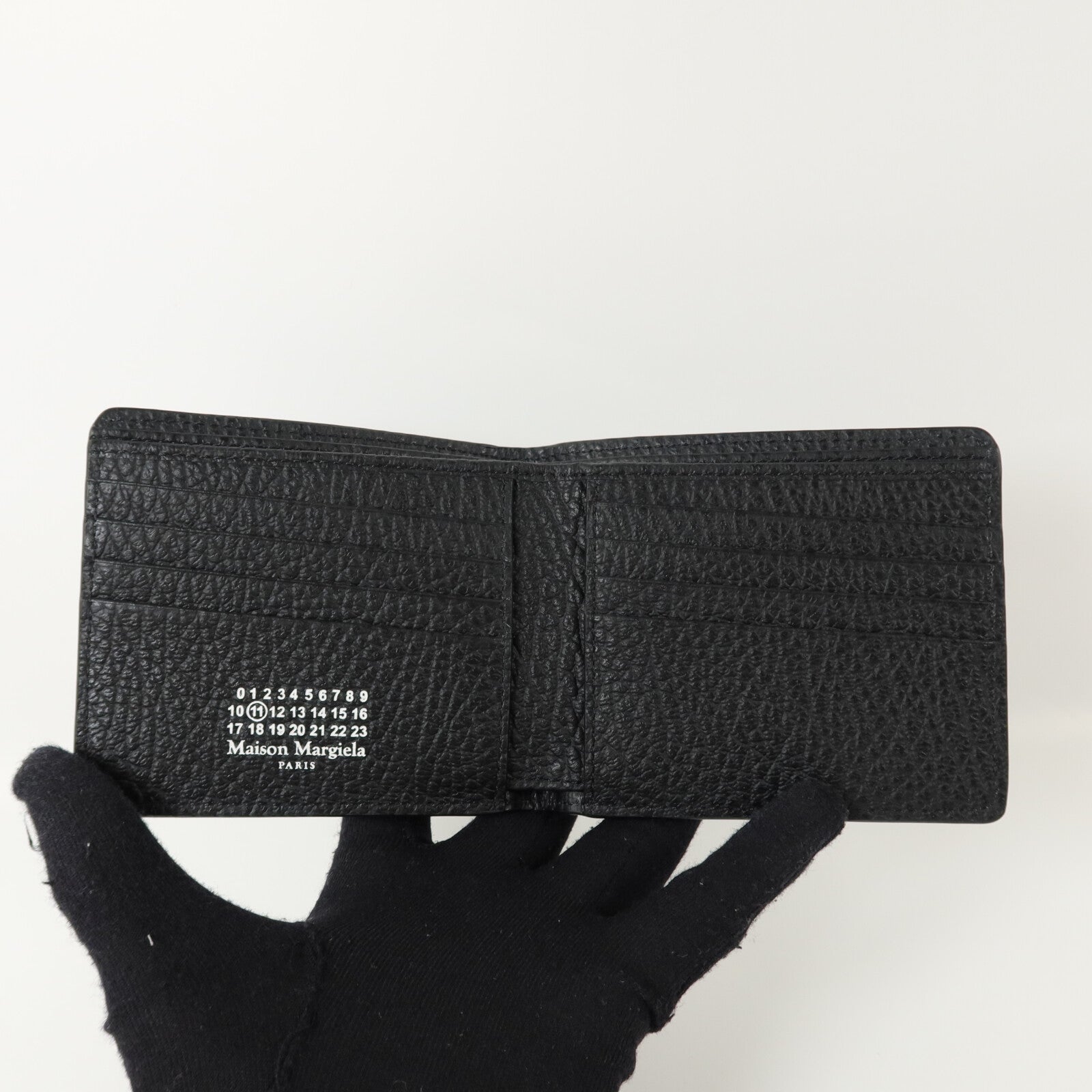 SELECTION 牛皮皮革Four Stitches Cardholder錢包