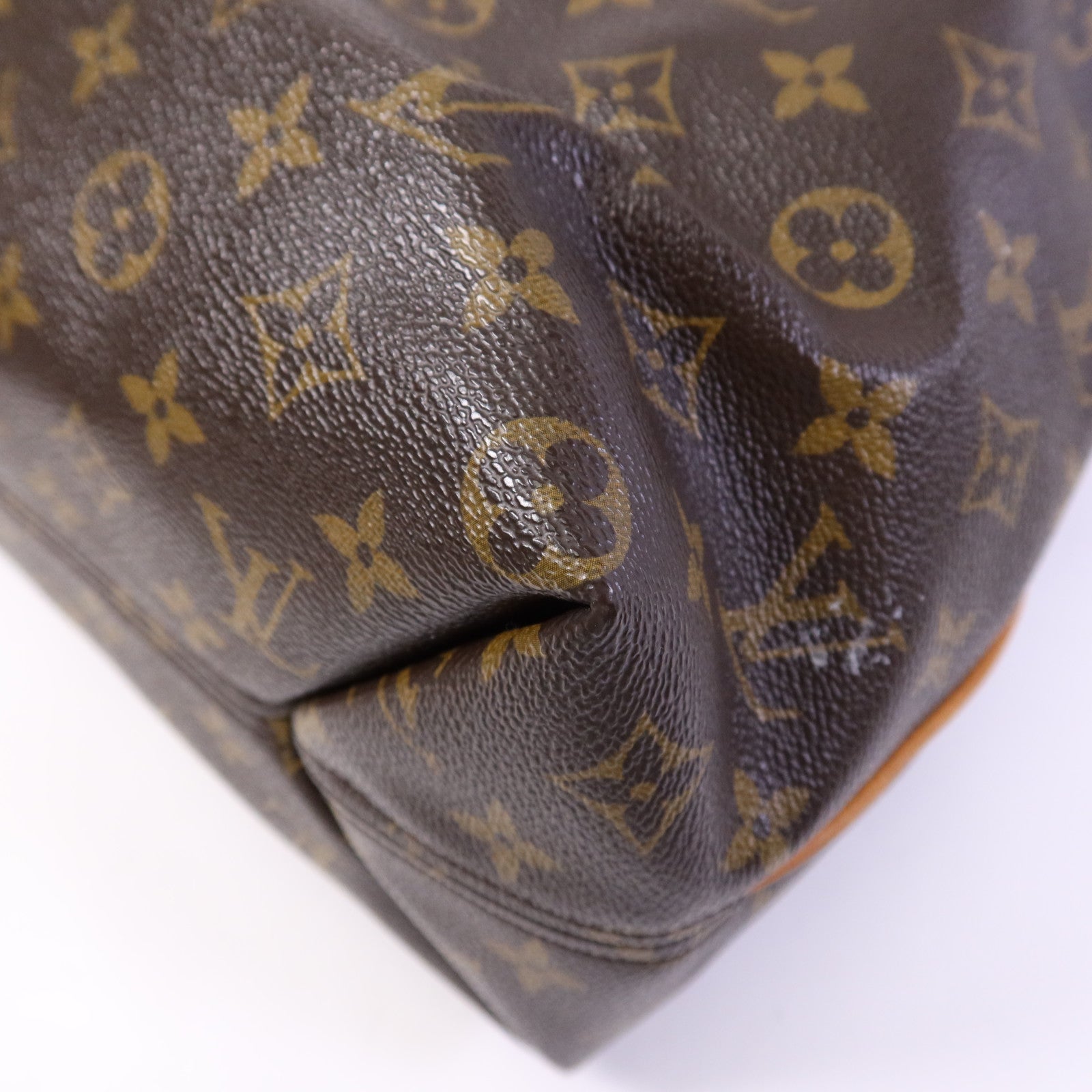 LOUIS VUITTON Monogram Sully MM金扣手挽袋