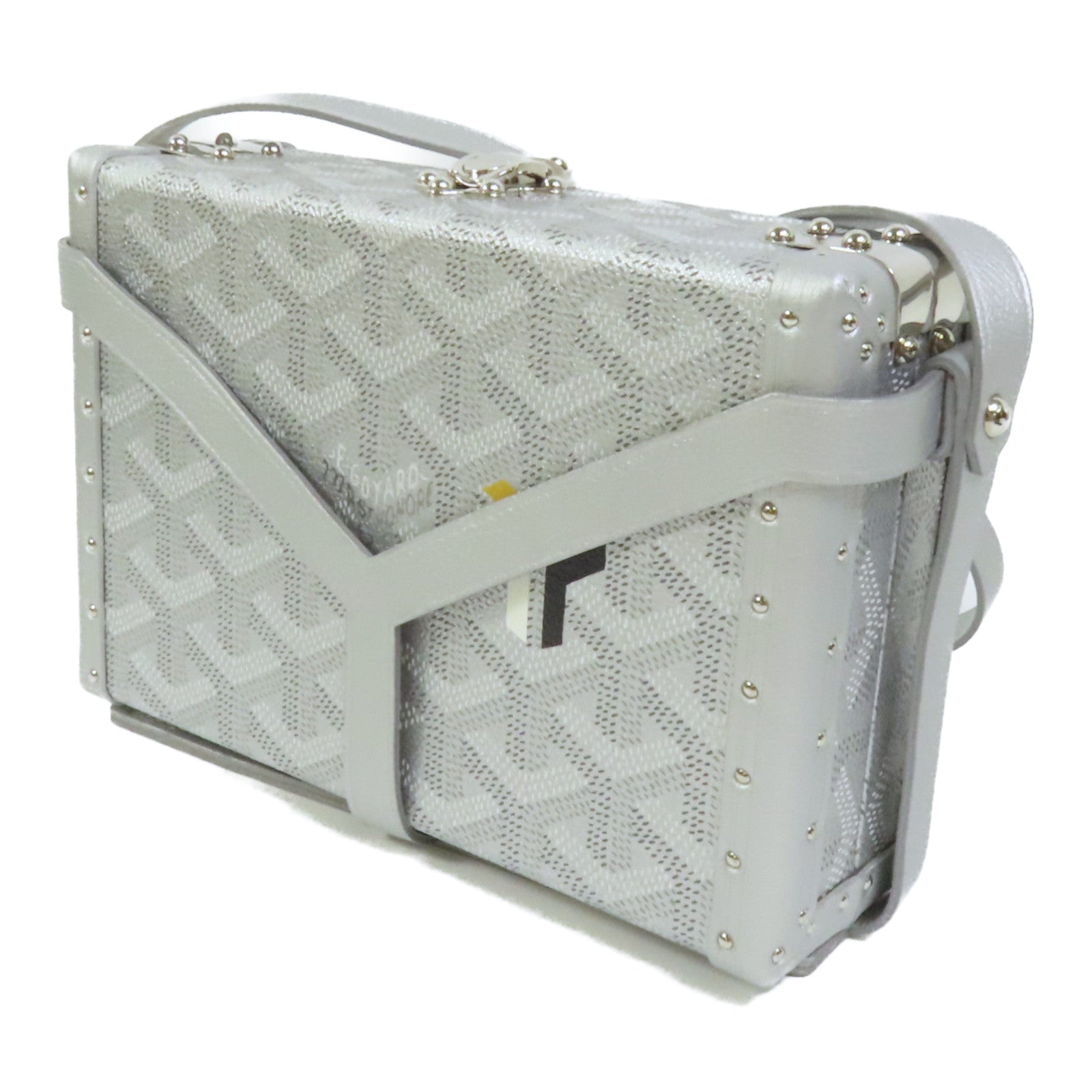 GOYARD 【激減優惠】塗層帆布Minaudiere Trunk肩背袋
