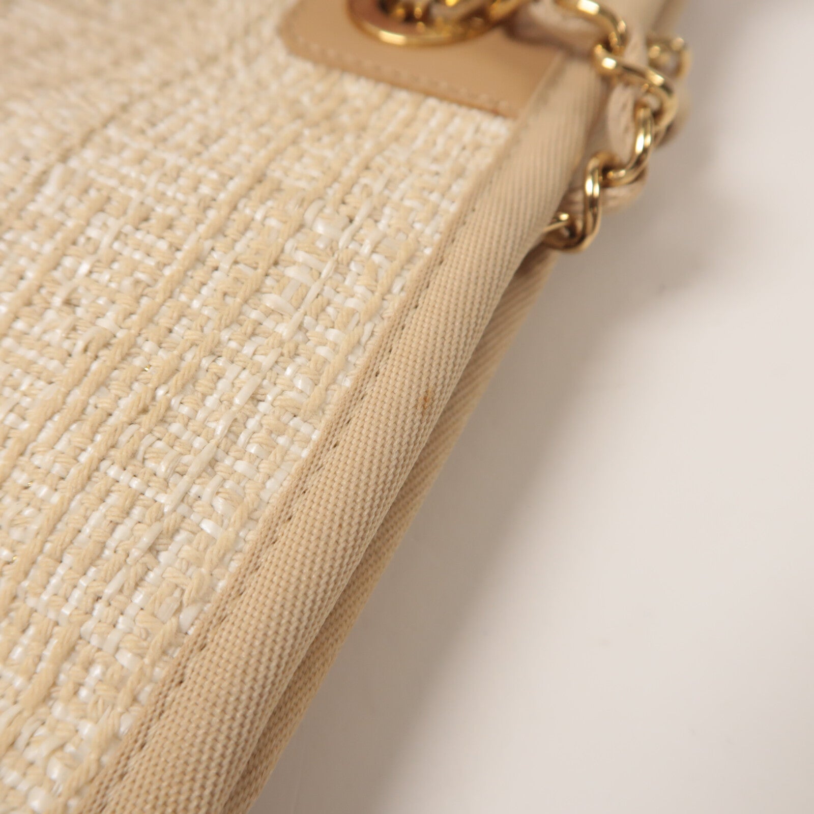 CHANEL 帆布Deauville Tote手挽袋