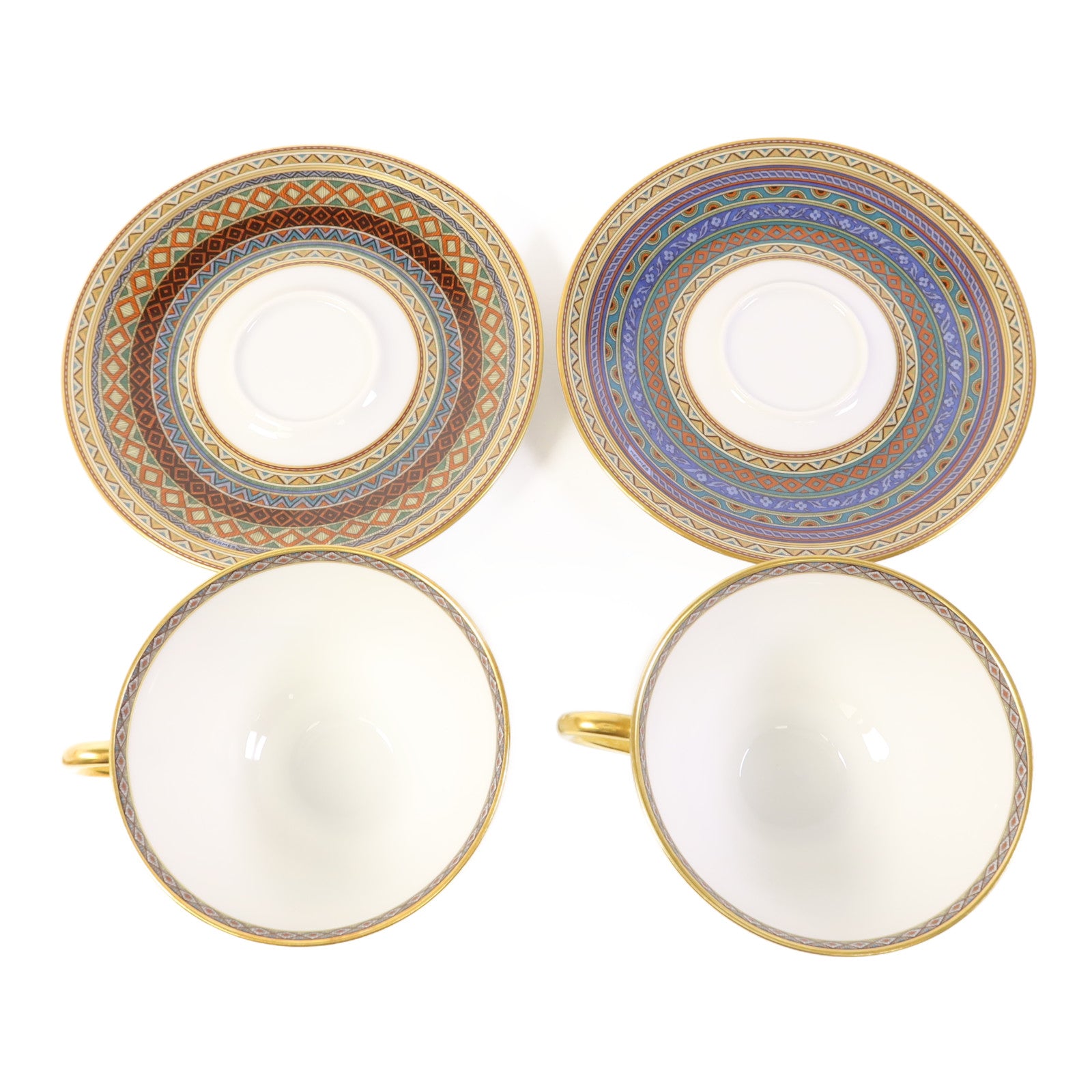 HERMES Cheval d’Orient tea cup and saucer