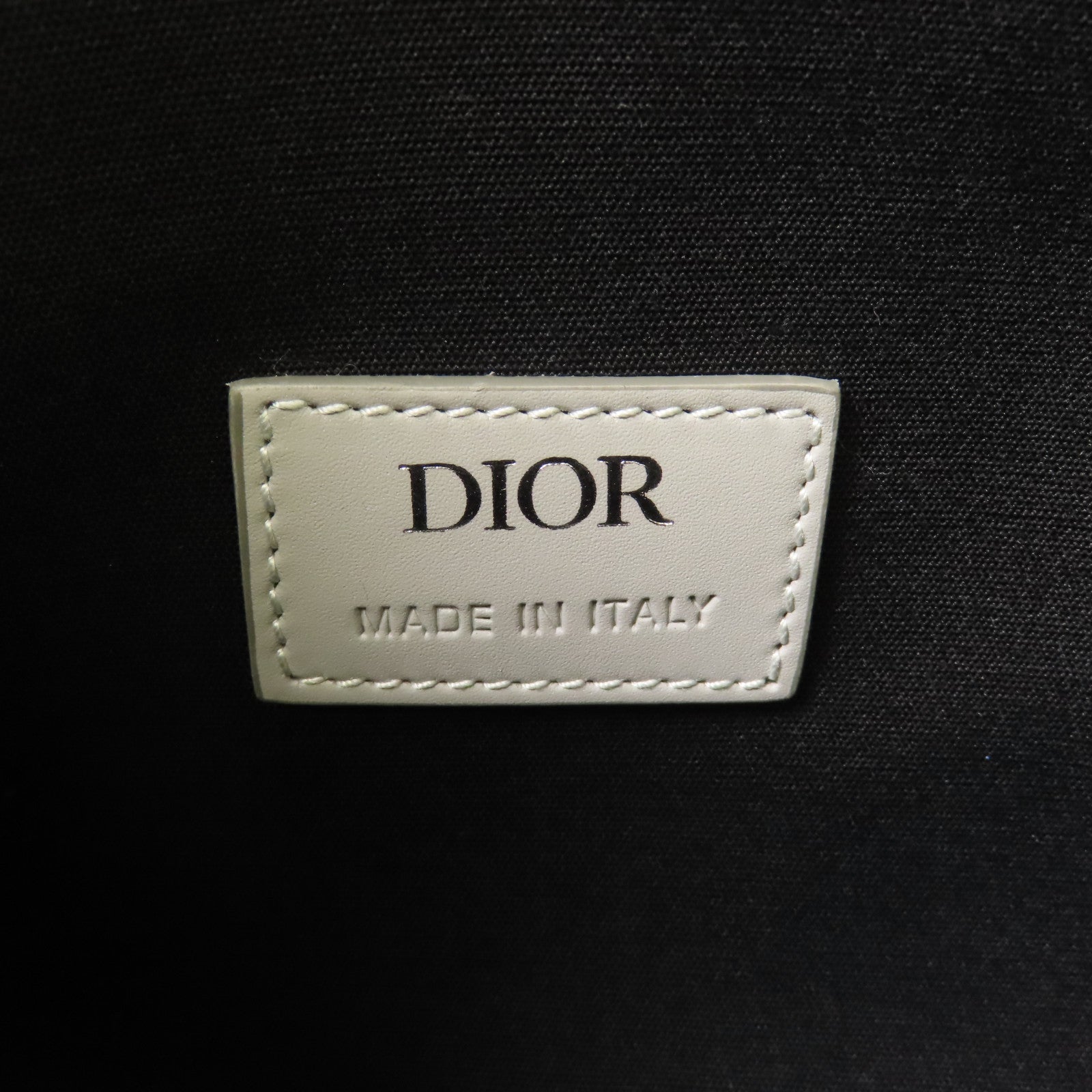 Dior 塗層帆布Shoulder Bag銀扣肩背袋
