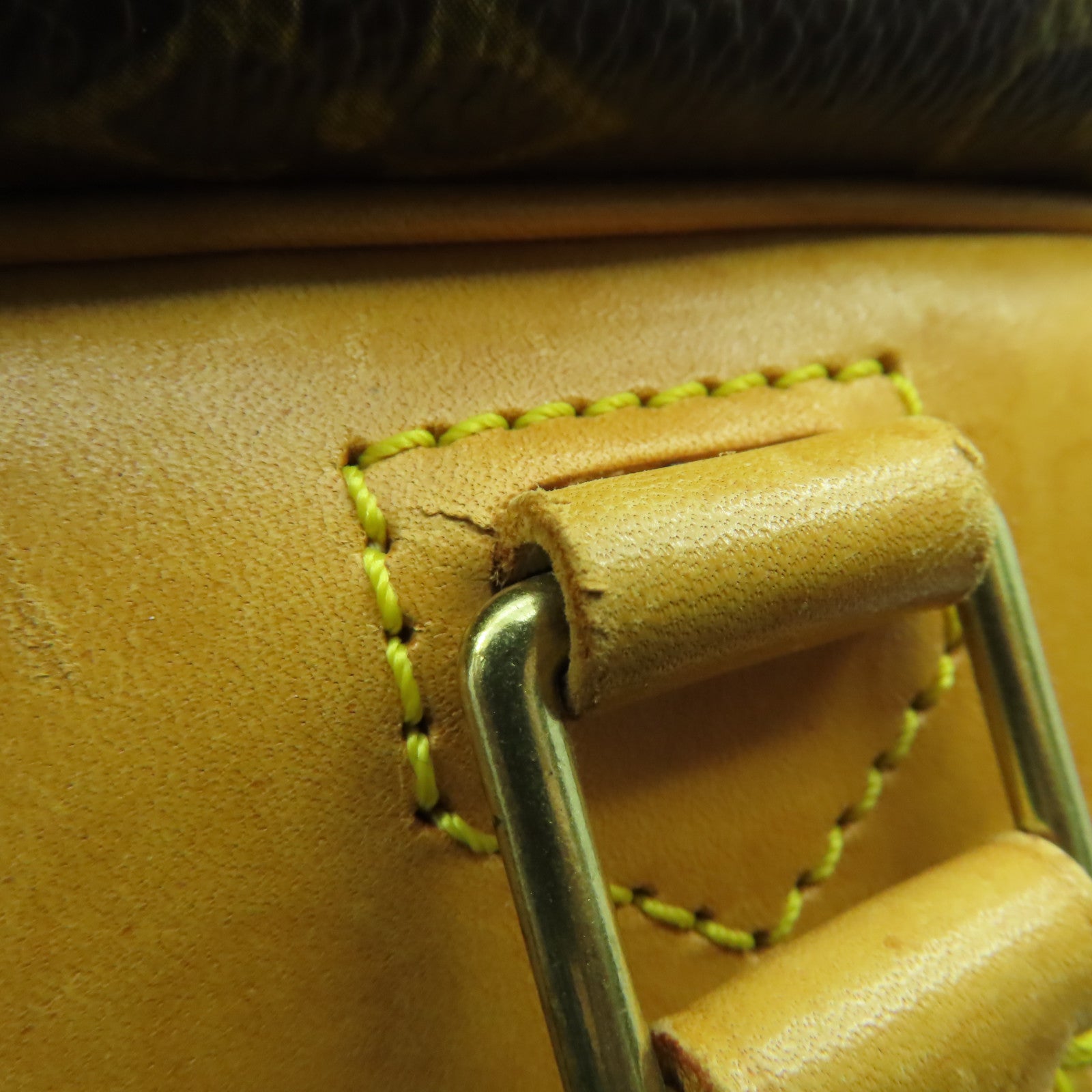 LOUIS VUITTON 【清倉大減價】Monogram Trouville金扣手挽袋啡色
