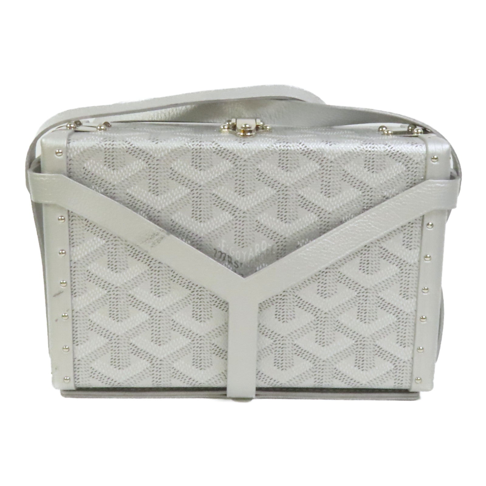 GOYARD 【激減優惠】塗層帆布Minaudiere Trunk肩背袋