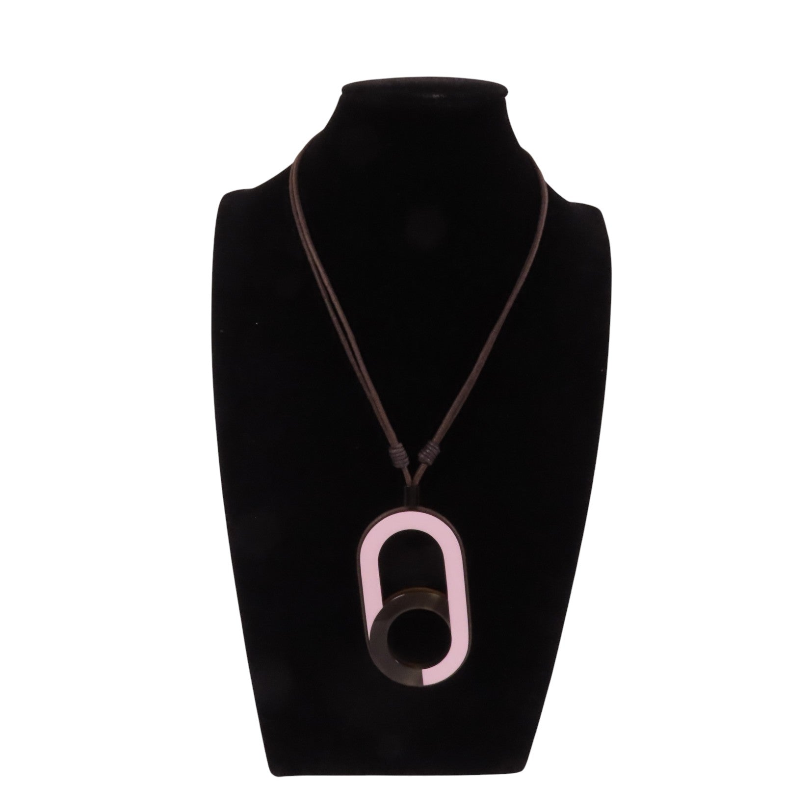 HERMES 【激減優惠】水牛角Leillian Plus House Necklace項鏈