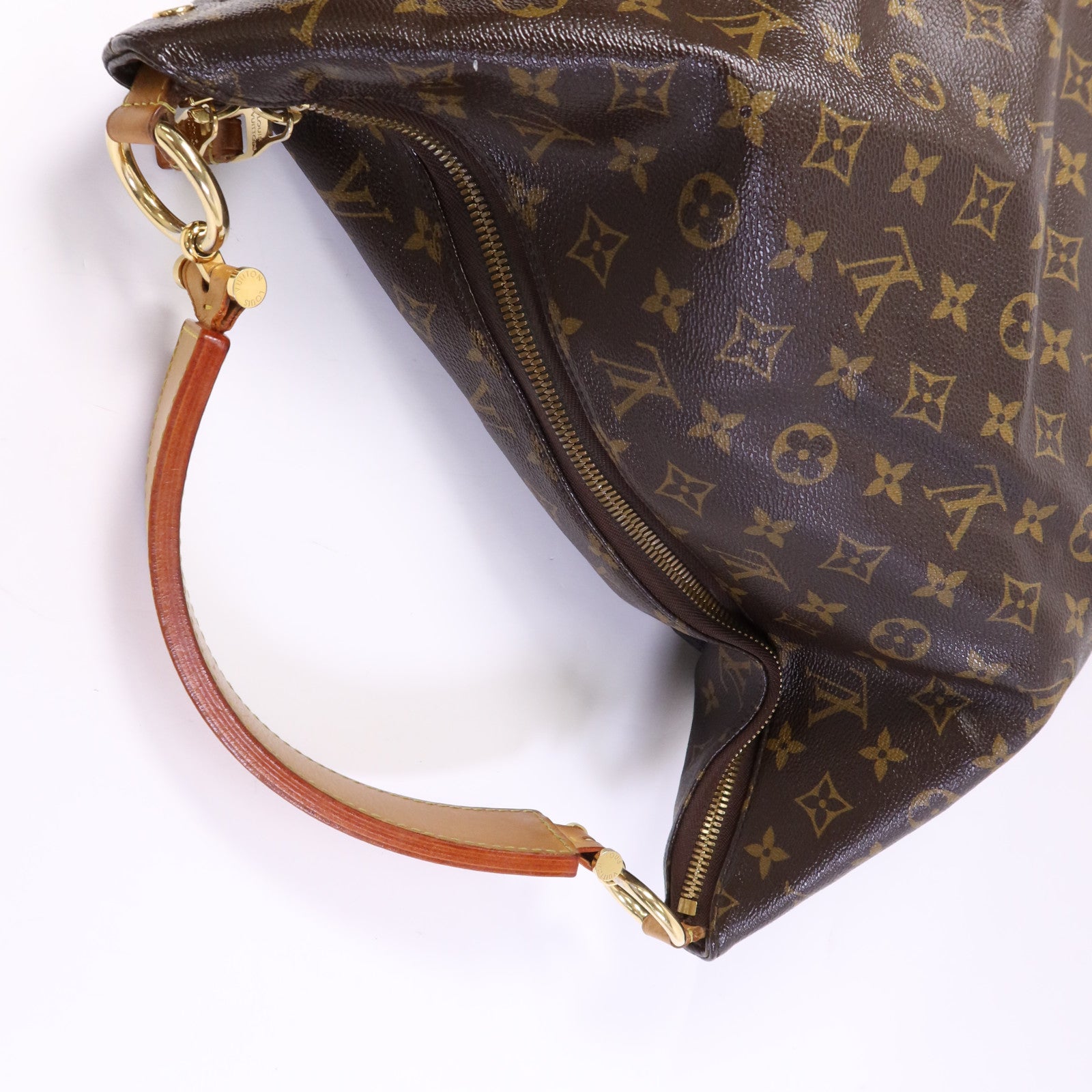 LOUIS VUITTON Monogram Sully MM金扣手挽袋