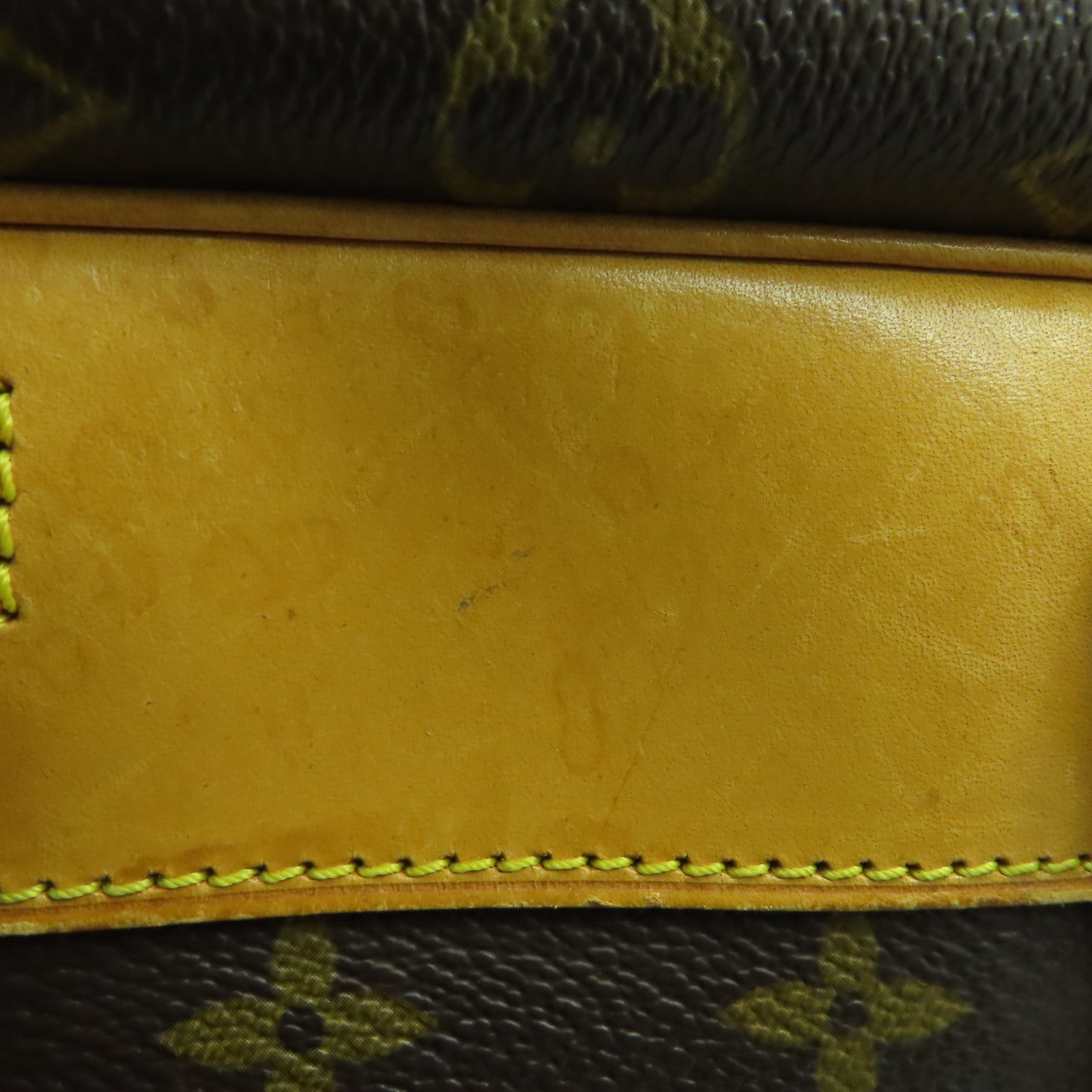 LOUIS VUITTON 【清倉大減價】Monogram Trouville金扣手挽袋啡色