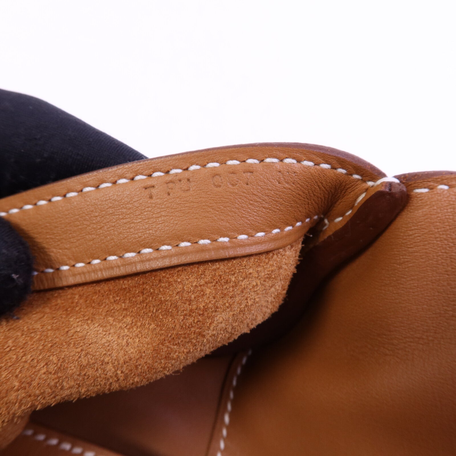 HERMES Swift/Clemence皮革Villevoit 35銀扣手拿包