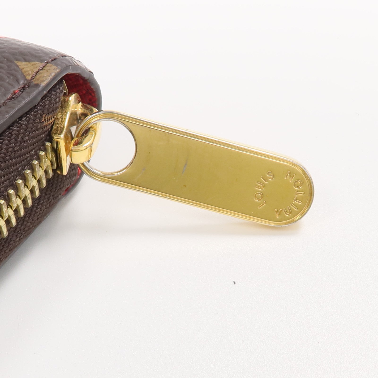 LOUIS VUITTON 【激減優惠】Monogram LV x Yayoi Kusama Zippy Wallet金扣長錢包