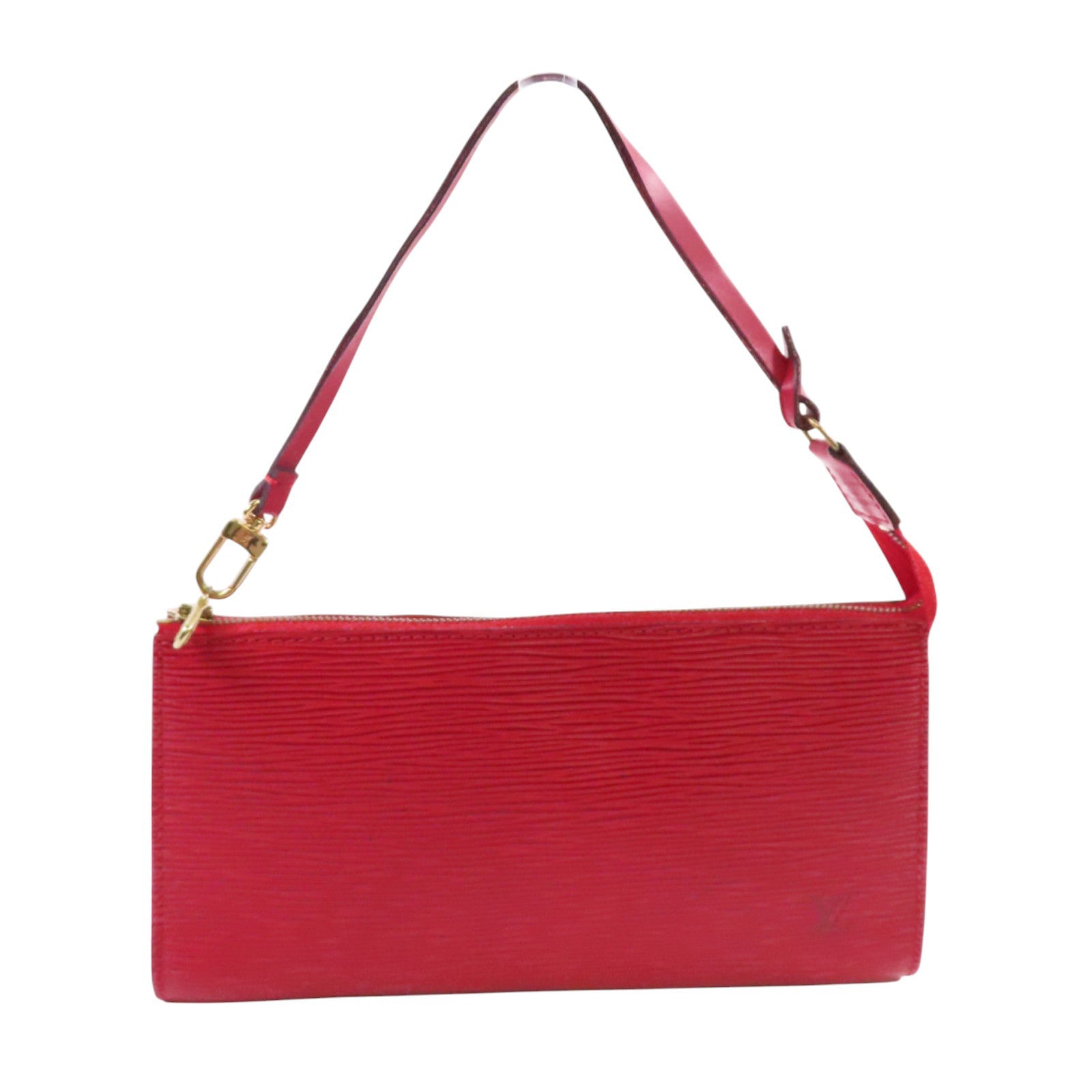 LOUIS VUITTON Epi Pochette Accessories Hand Bag金扣手挽袋