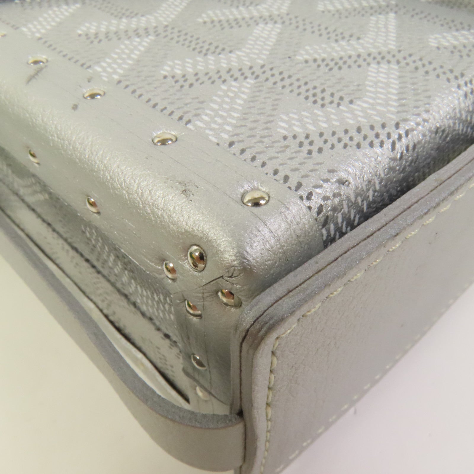 GOYARD 【激減優惠】塗層帆布Minaudiere Trunk肩背袋