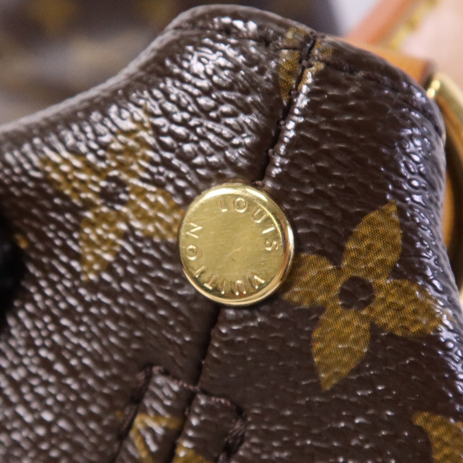 LOUIS VUITTON Monogram Sully MM金扣手挽袋