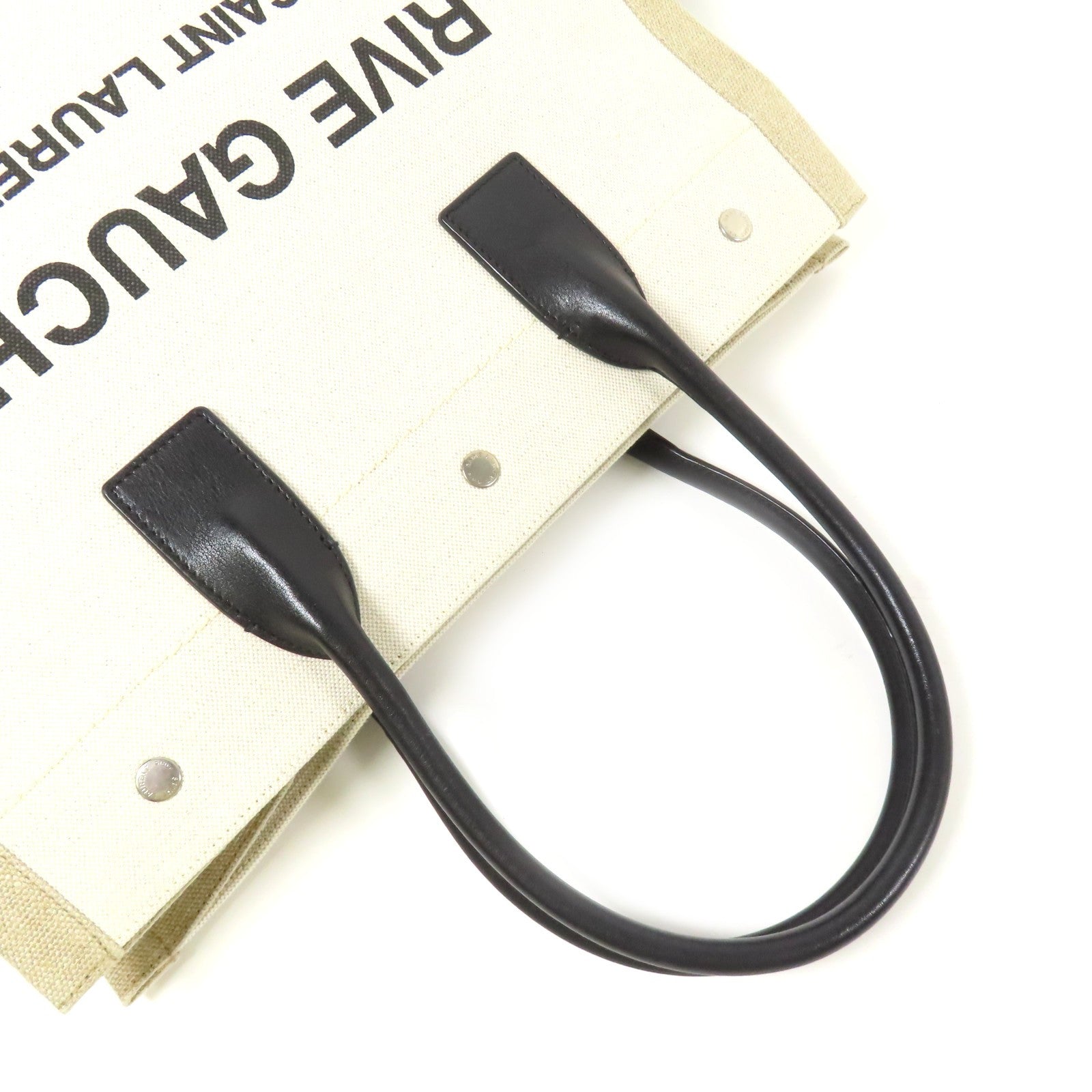 SAINT LAURENT 帆布Rive Gauche Tote手挽袋