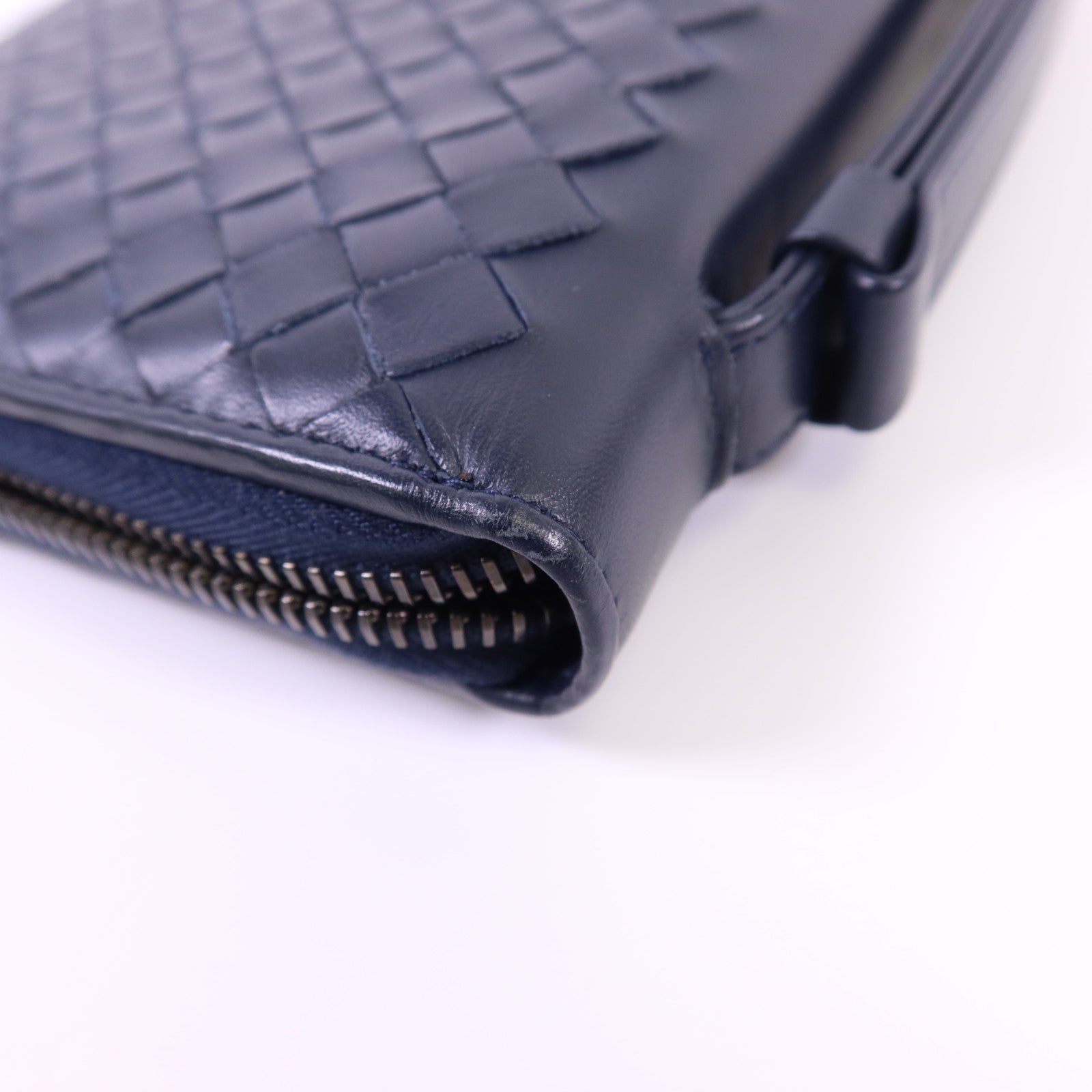 BOTTEGA VENETA 牛皮皮革 Long Round Wallet長錢包