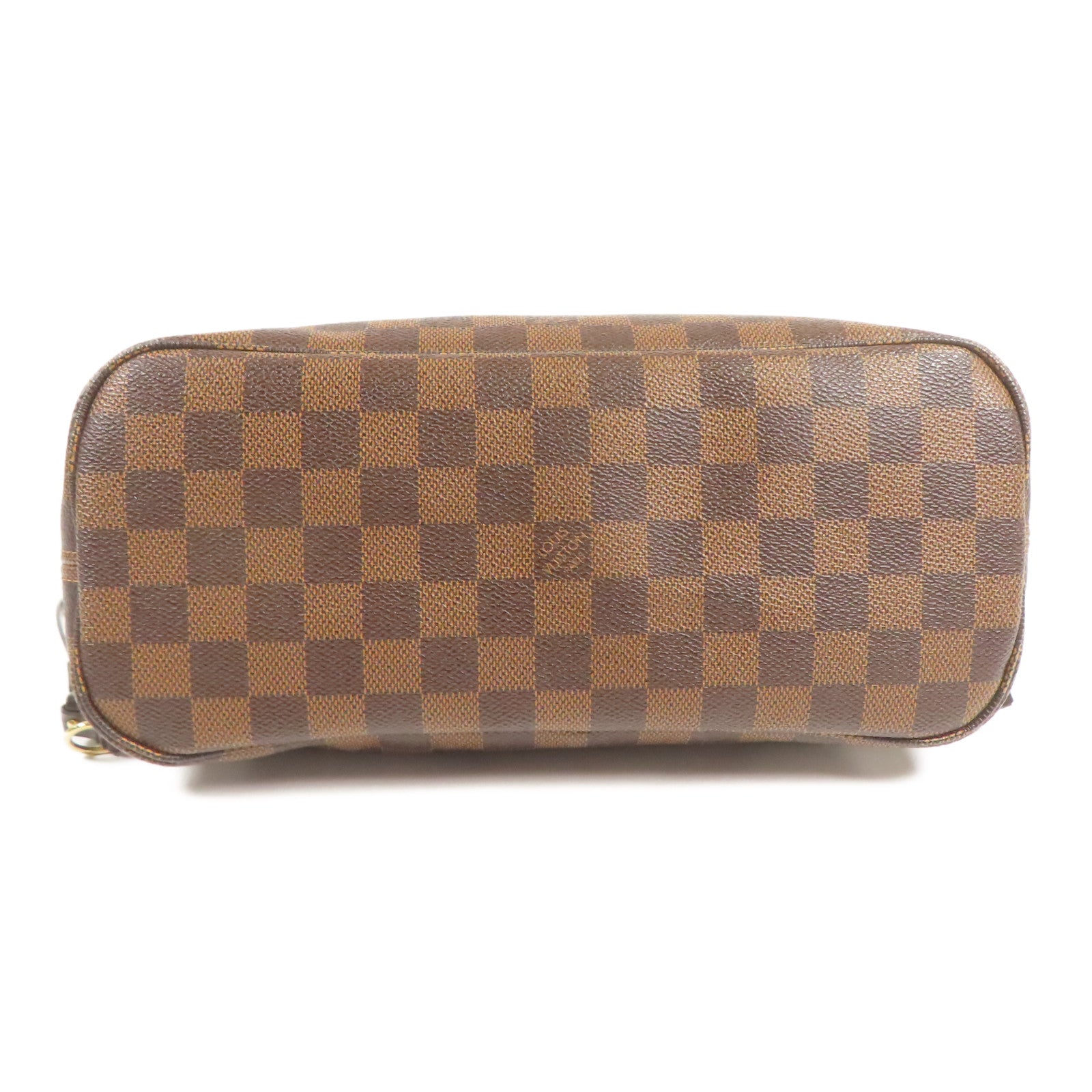 LOUIS VUITTON LV GHW Neverfull PM Tote Bag M40155 Damier Ebene Brown