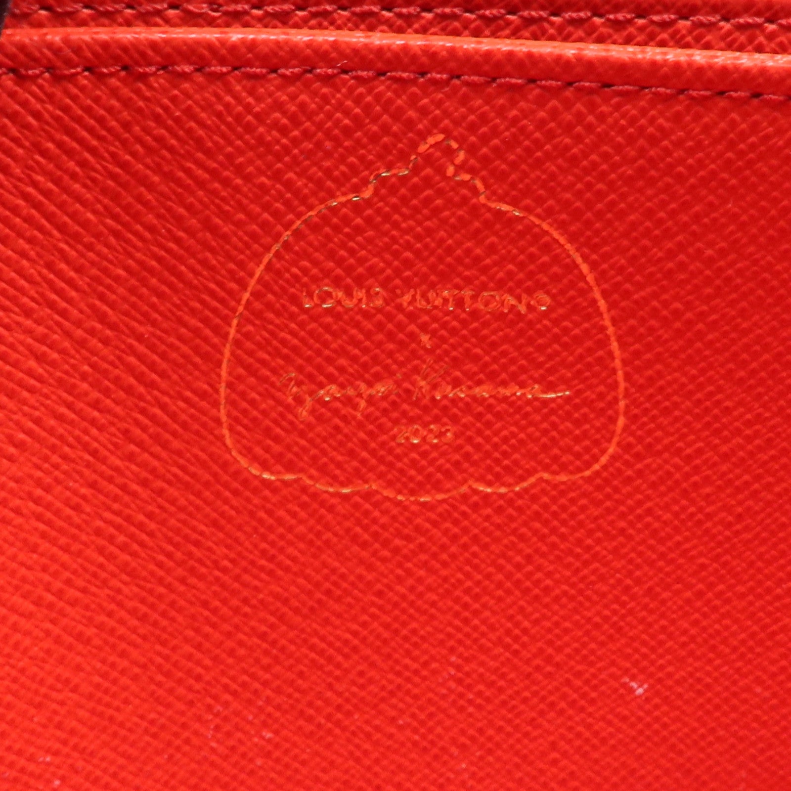 LOUIS VUITTON 【激減優惠】Monogram LV x Yayoi Kusama Zippy Wallet金扣長錢包